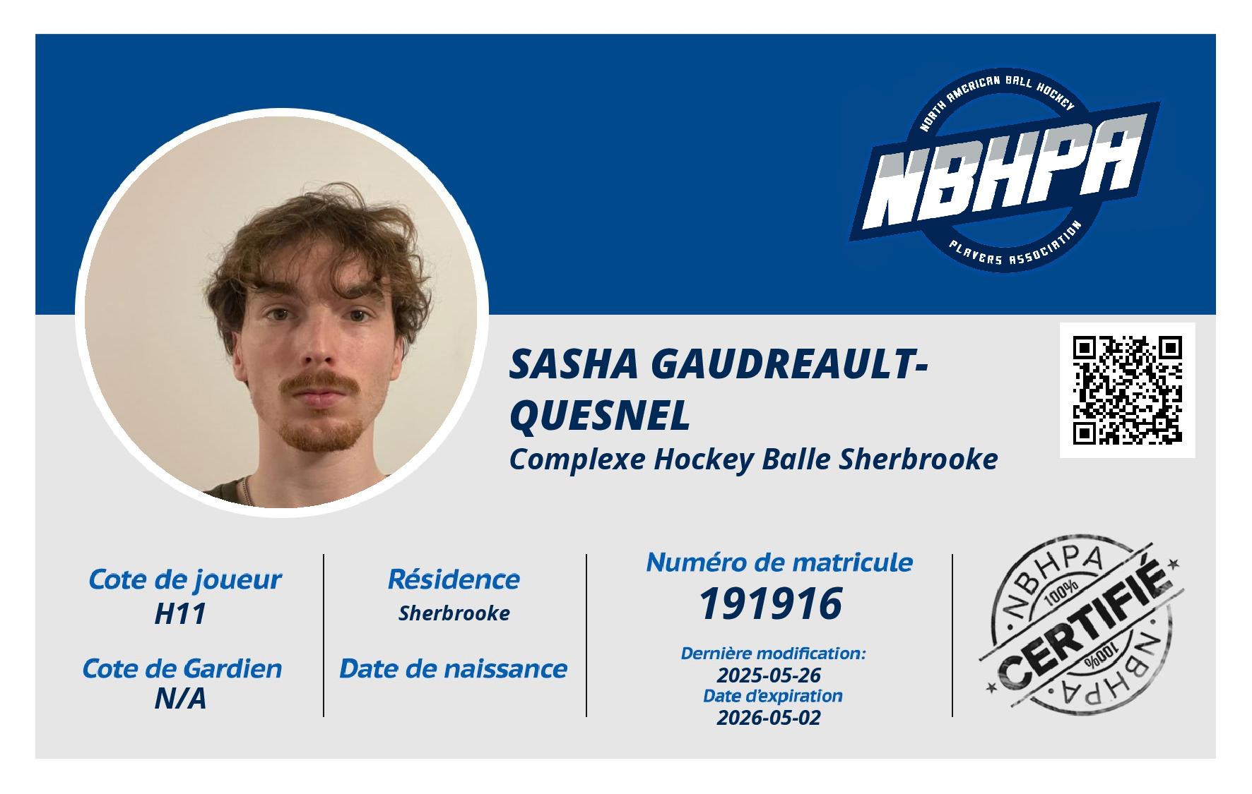 Sasha Gaudreault-Quesnel