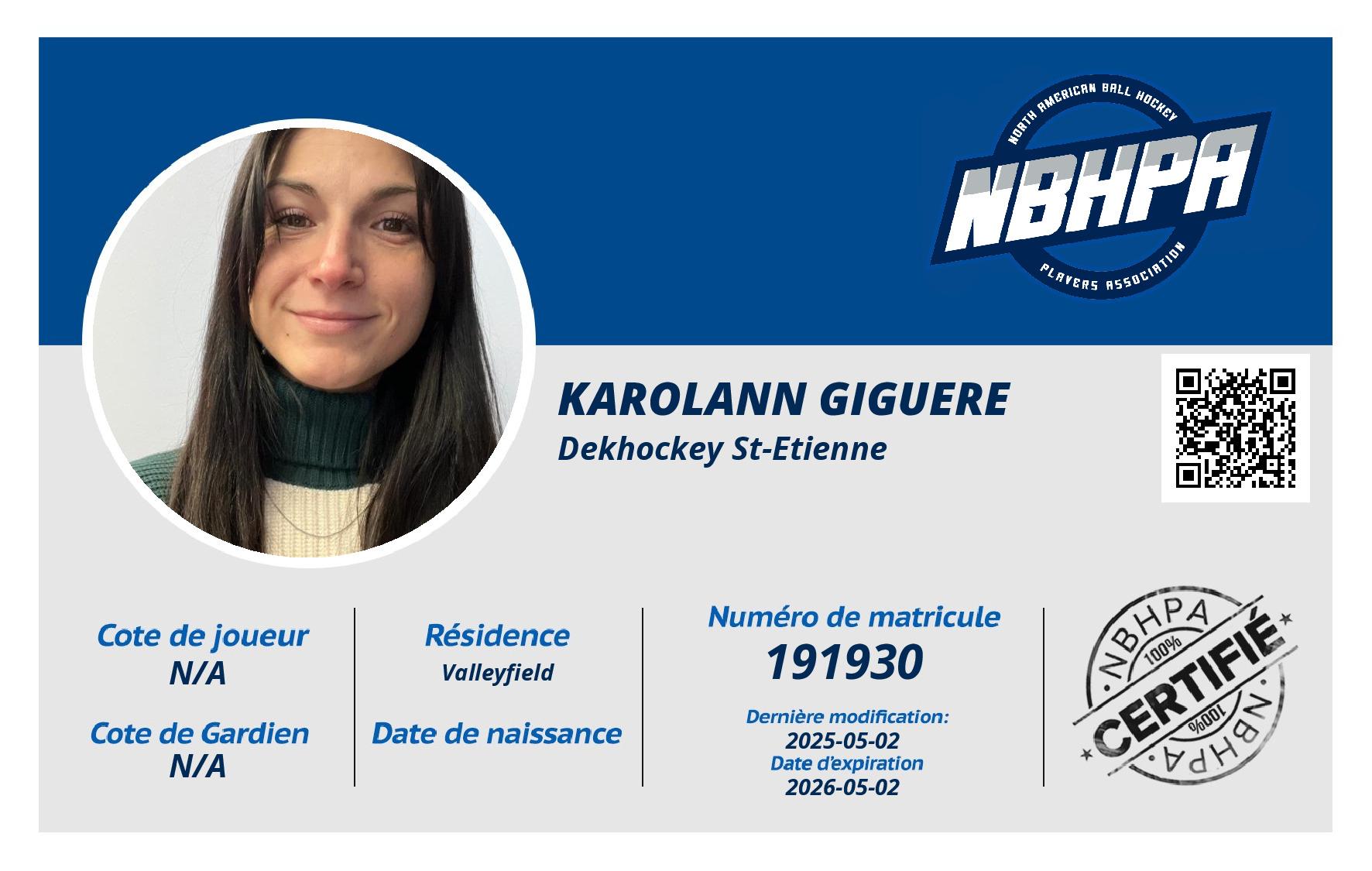 Karolann Giguere