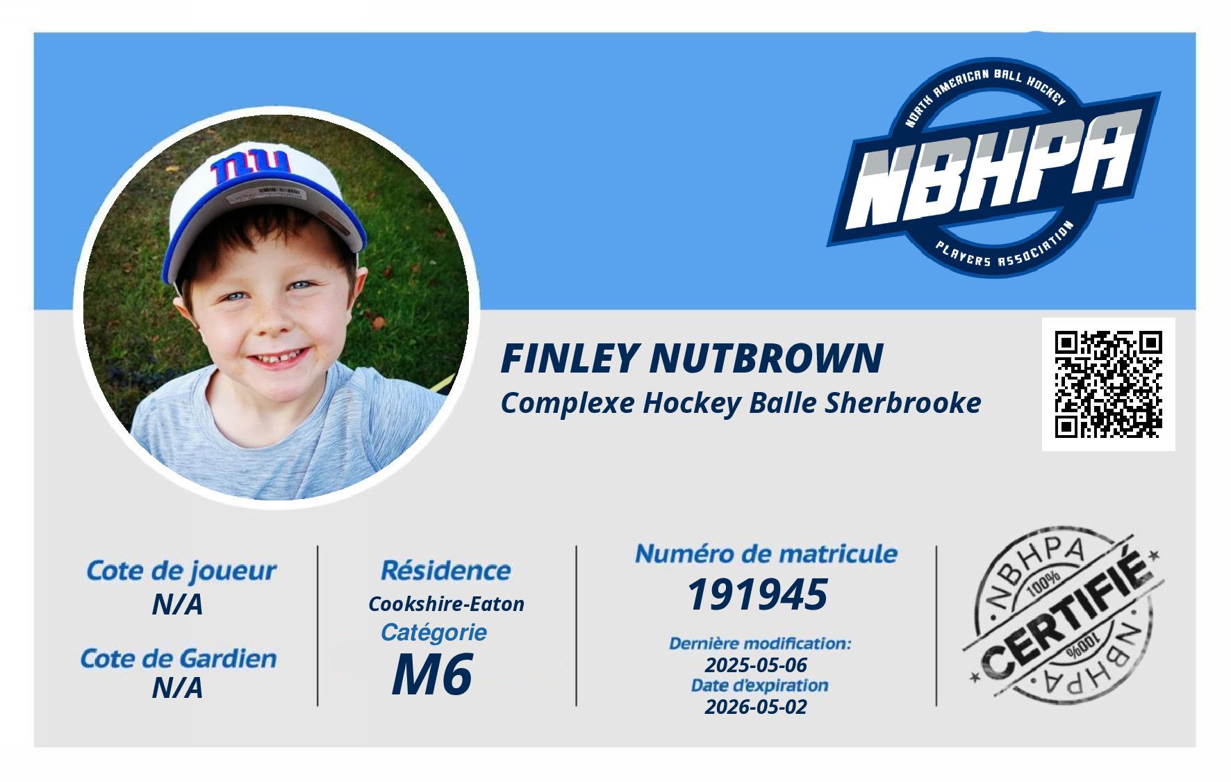 Finley Nutbrown