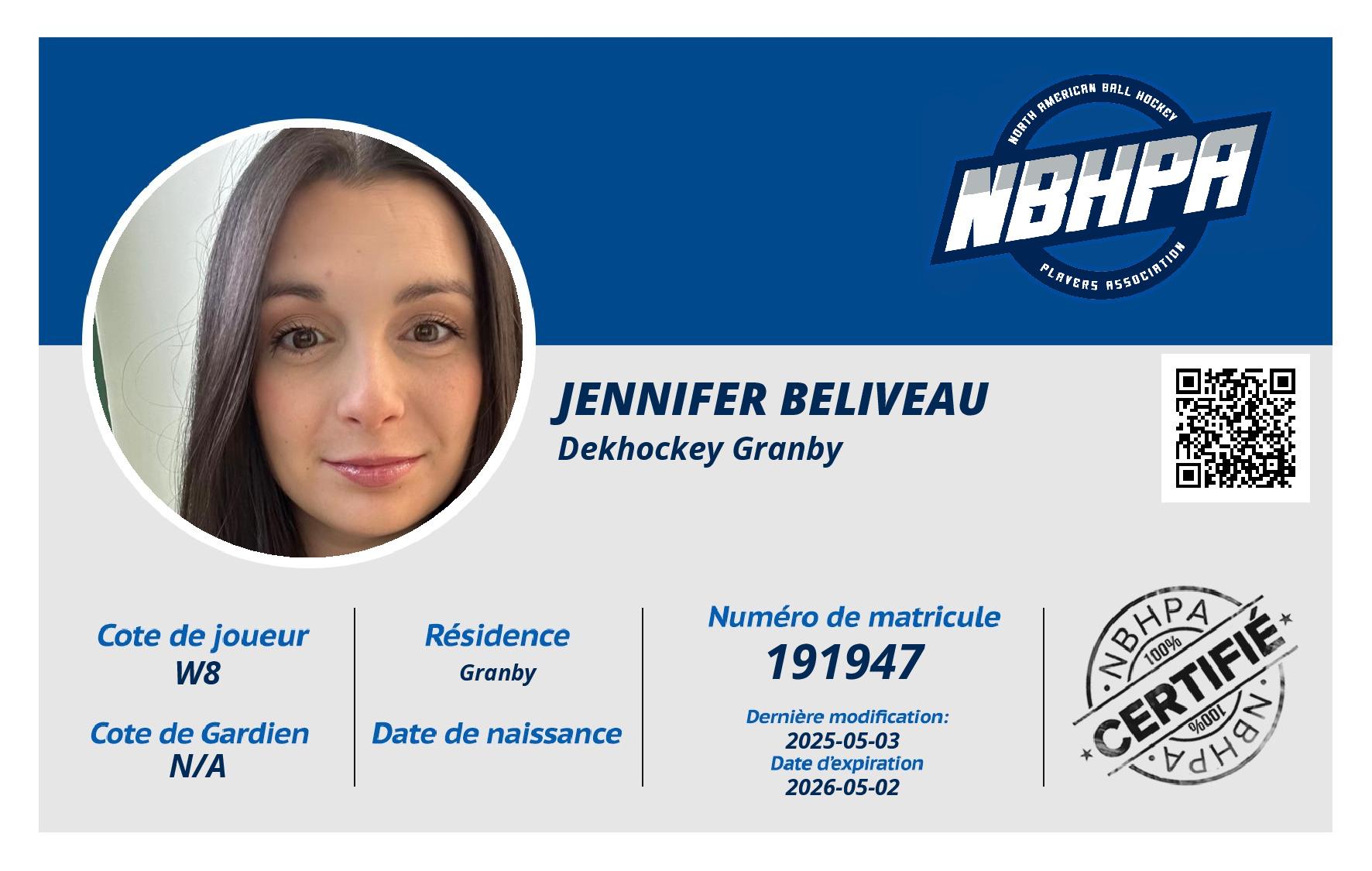 Jennifer Beliveau