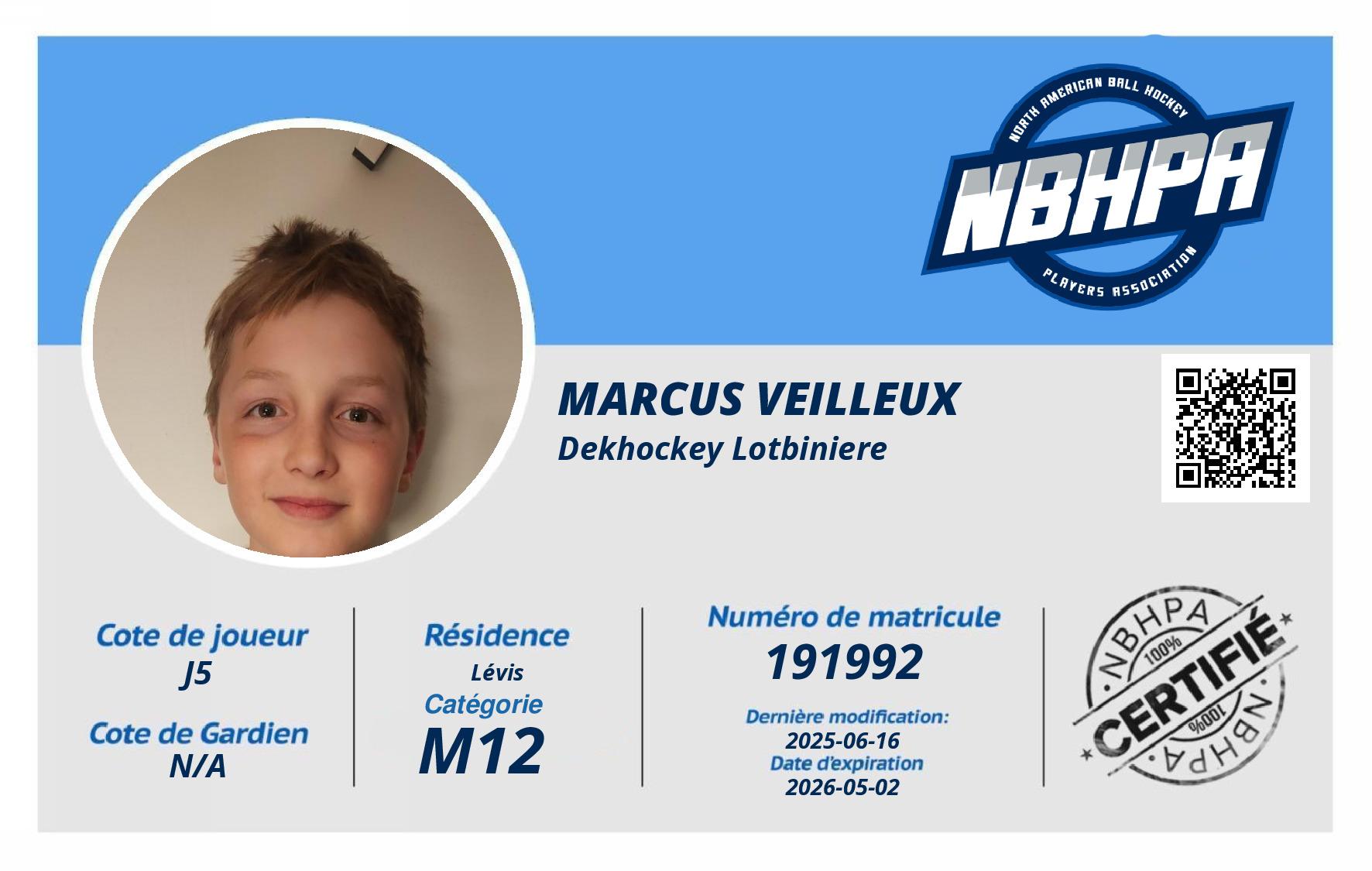 Marcus Veilleux