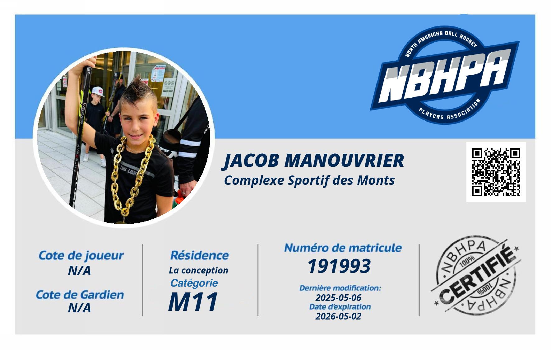 Jacob Manouvrier 