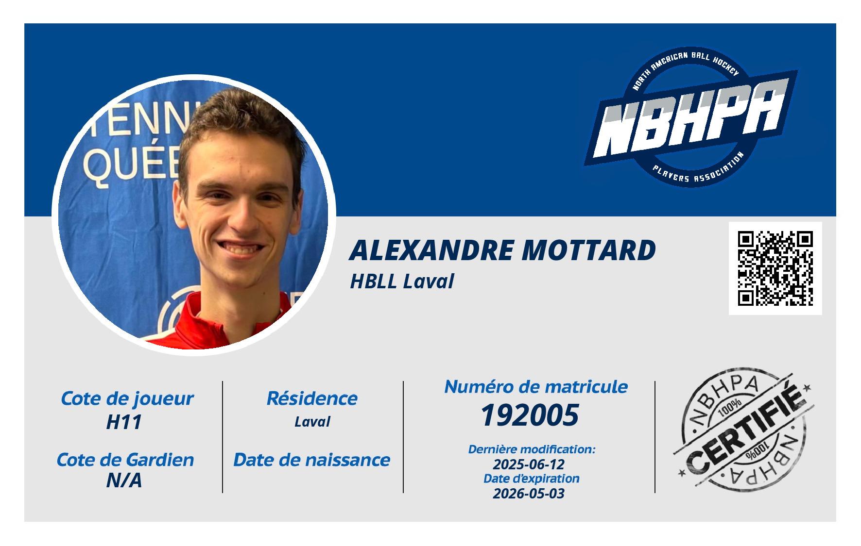 Alexandre Mottard