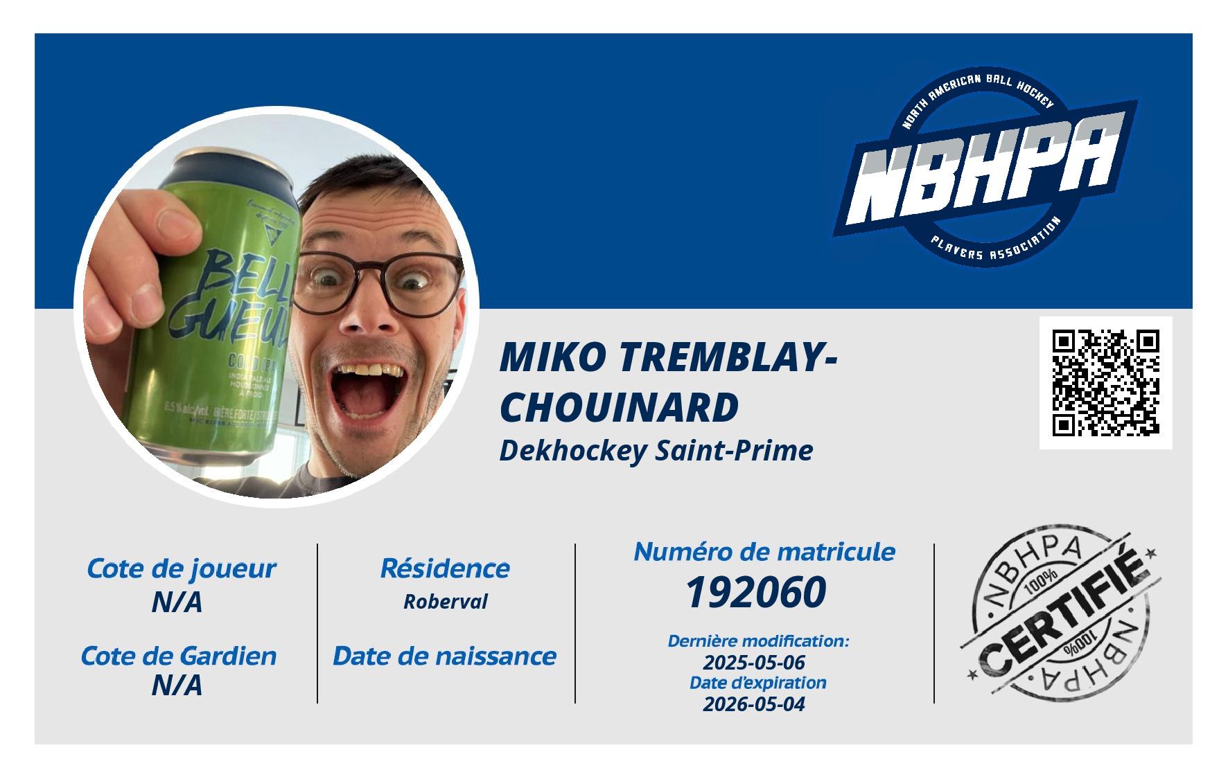 Miko Tremblay-Chouinard