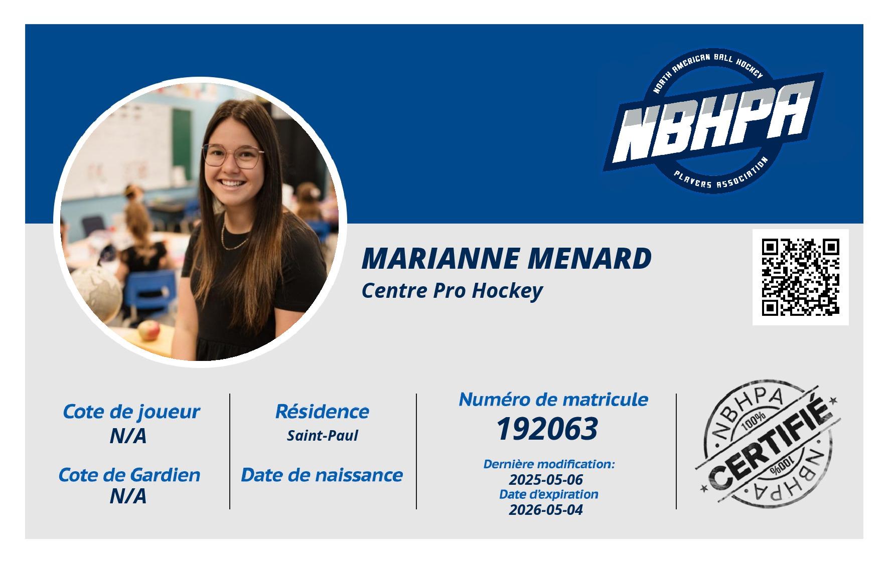 Marianne Menard
