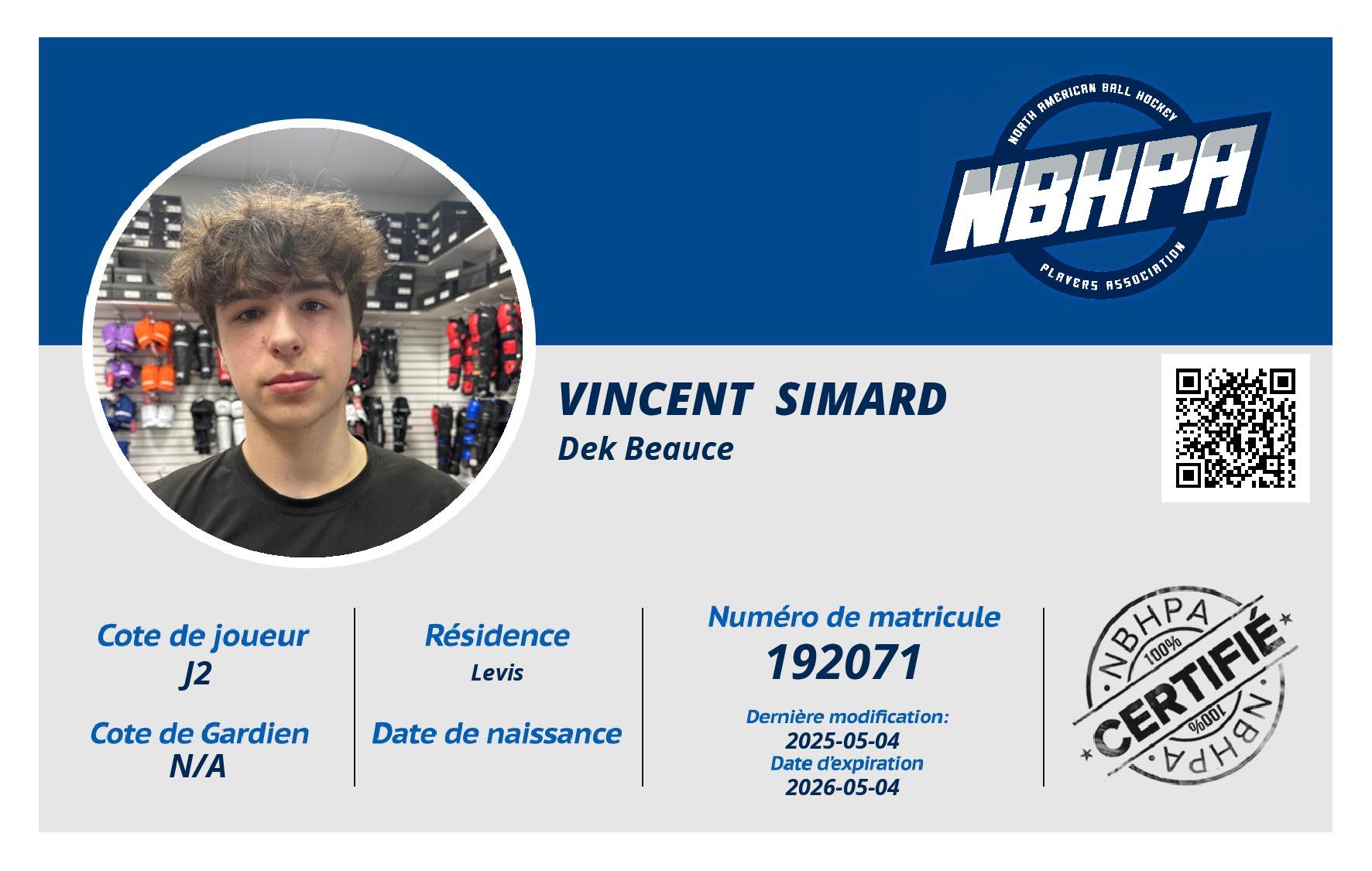 Vincent  Simard 