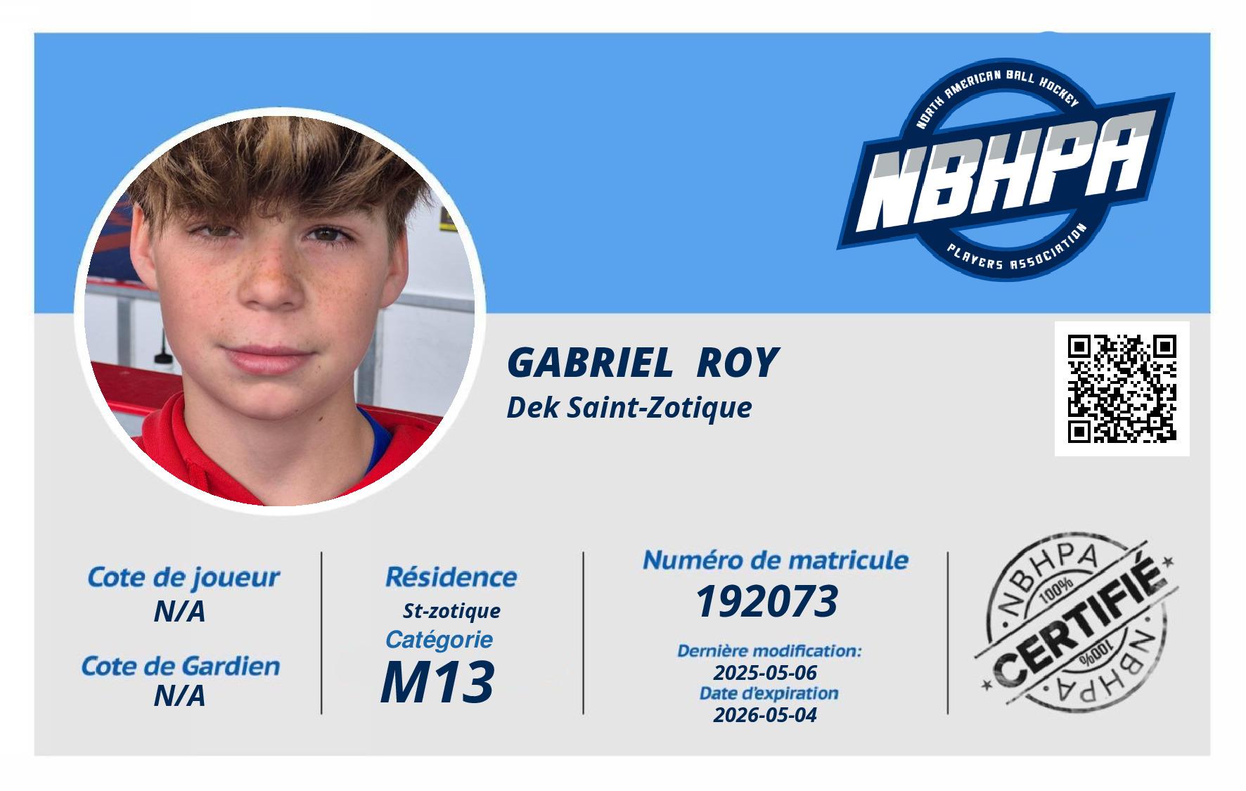 Gabriel  Roy