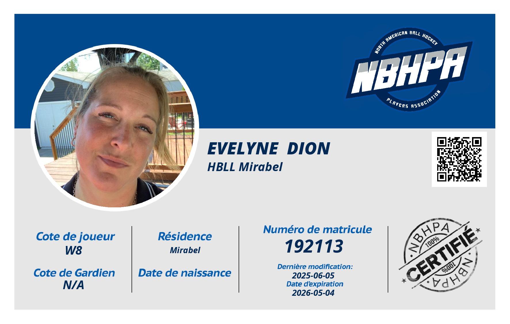 Evelyne  Dion