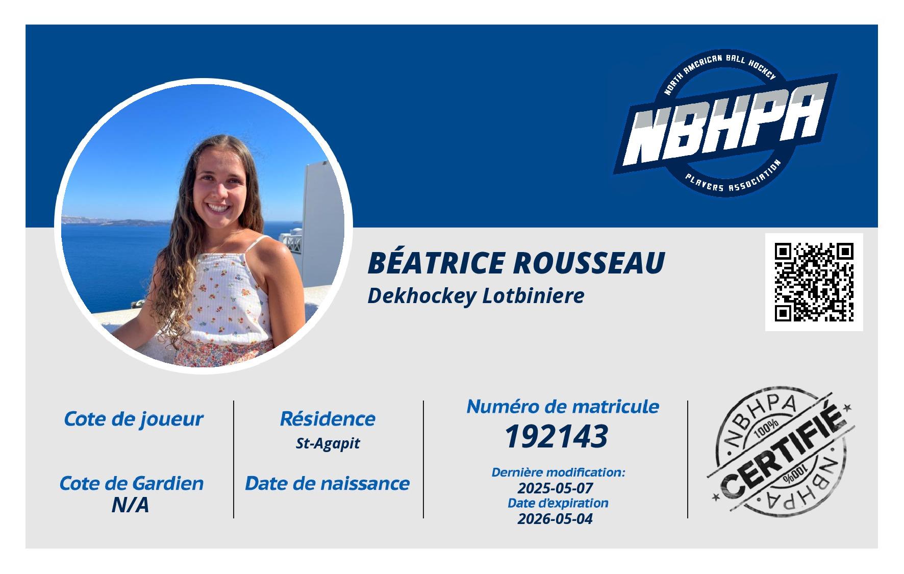 Béatrice Rousseau