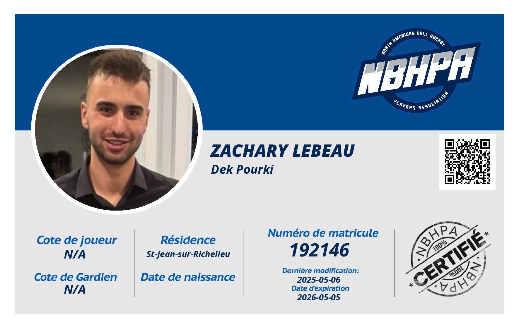 zachary lebeau