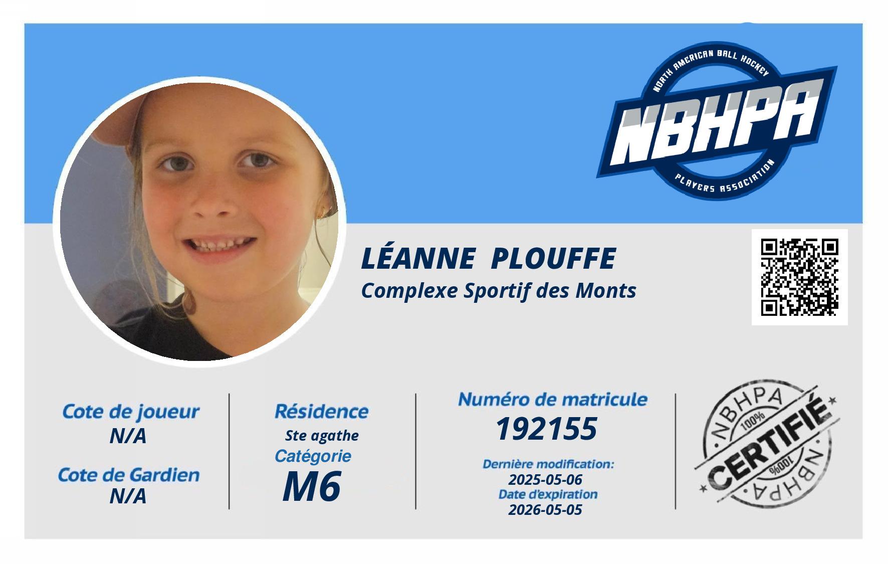Léanne  Plouffe 