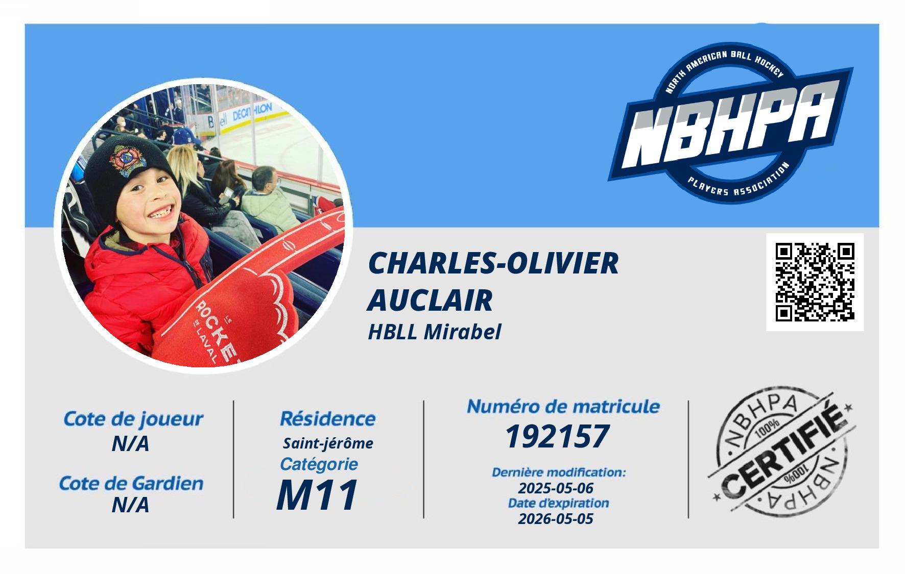 Charles-Olivier Auclair