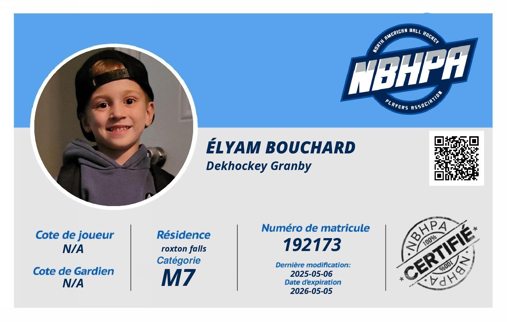Élyam Bouchard