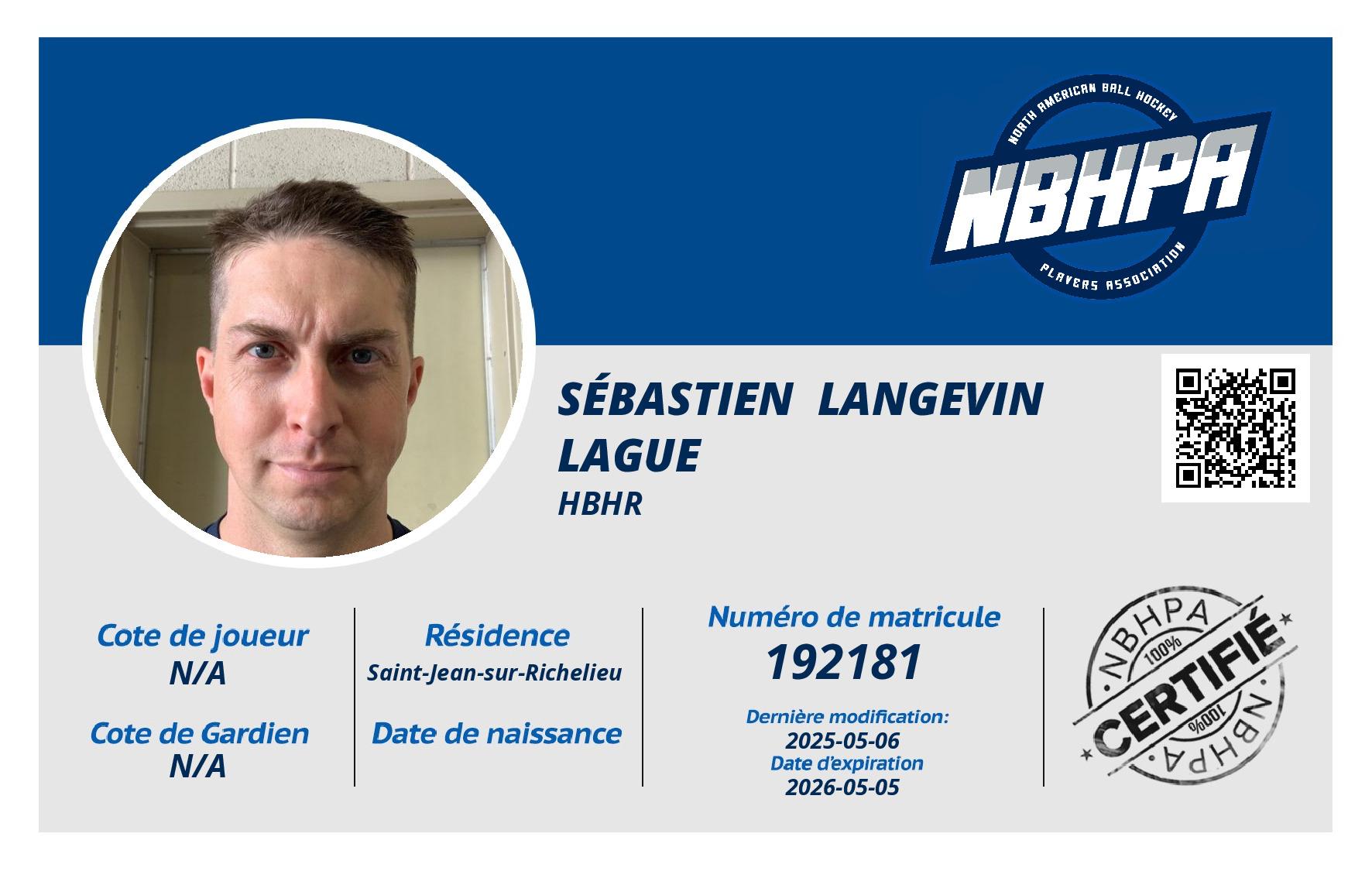 Sébastien  Langevin Lague