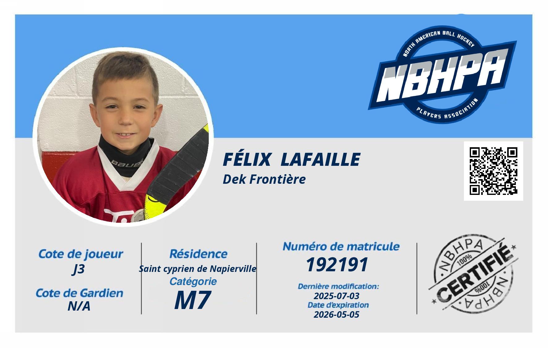 Félix  Lafaille 
