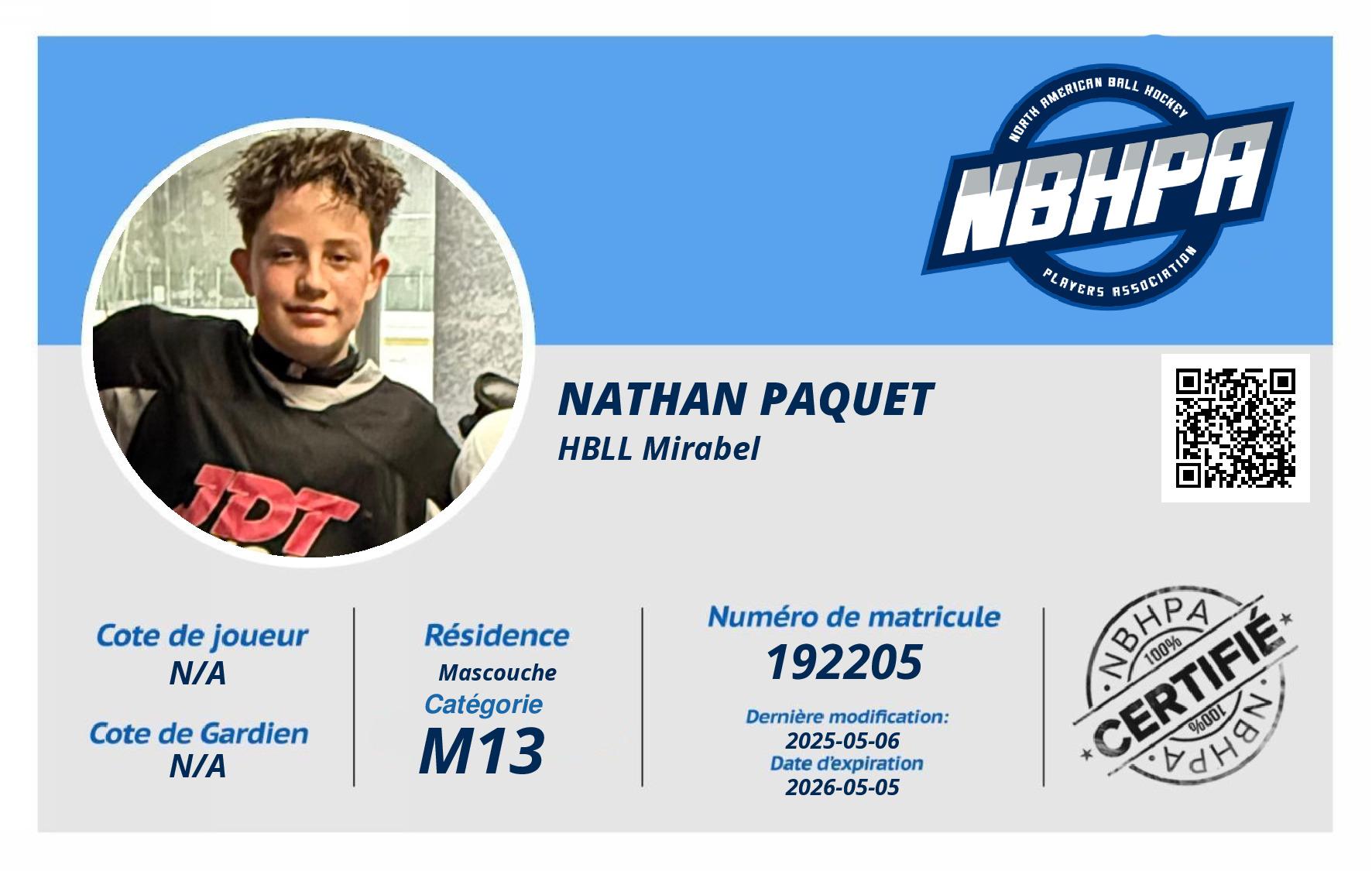 Nathan Paquet