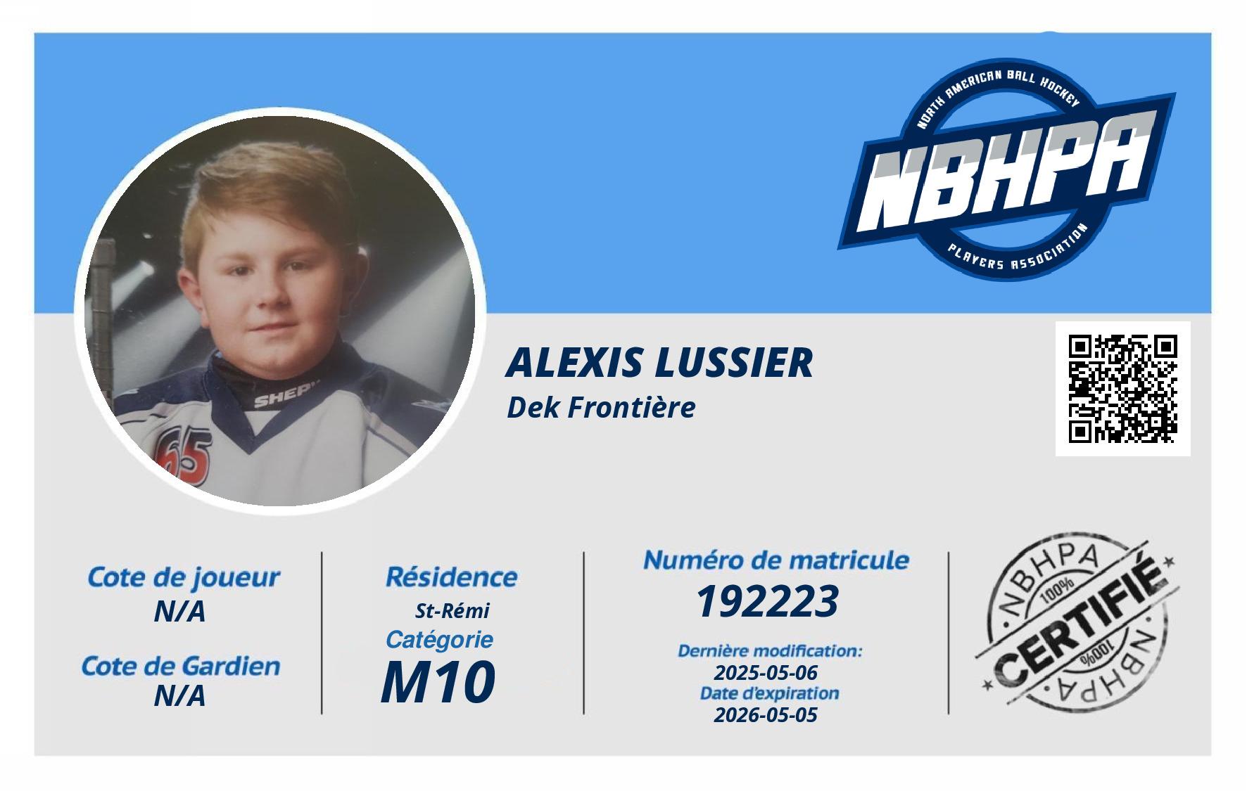 Alexis Lussier