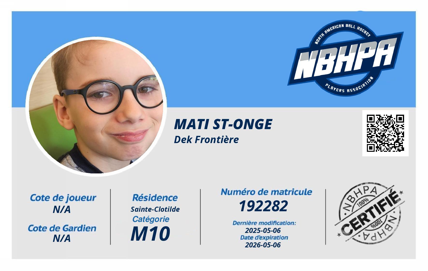 Mati St-Onge