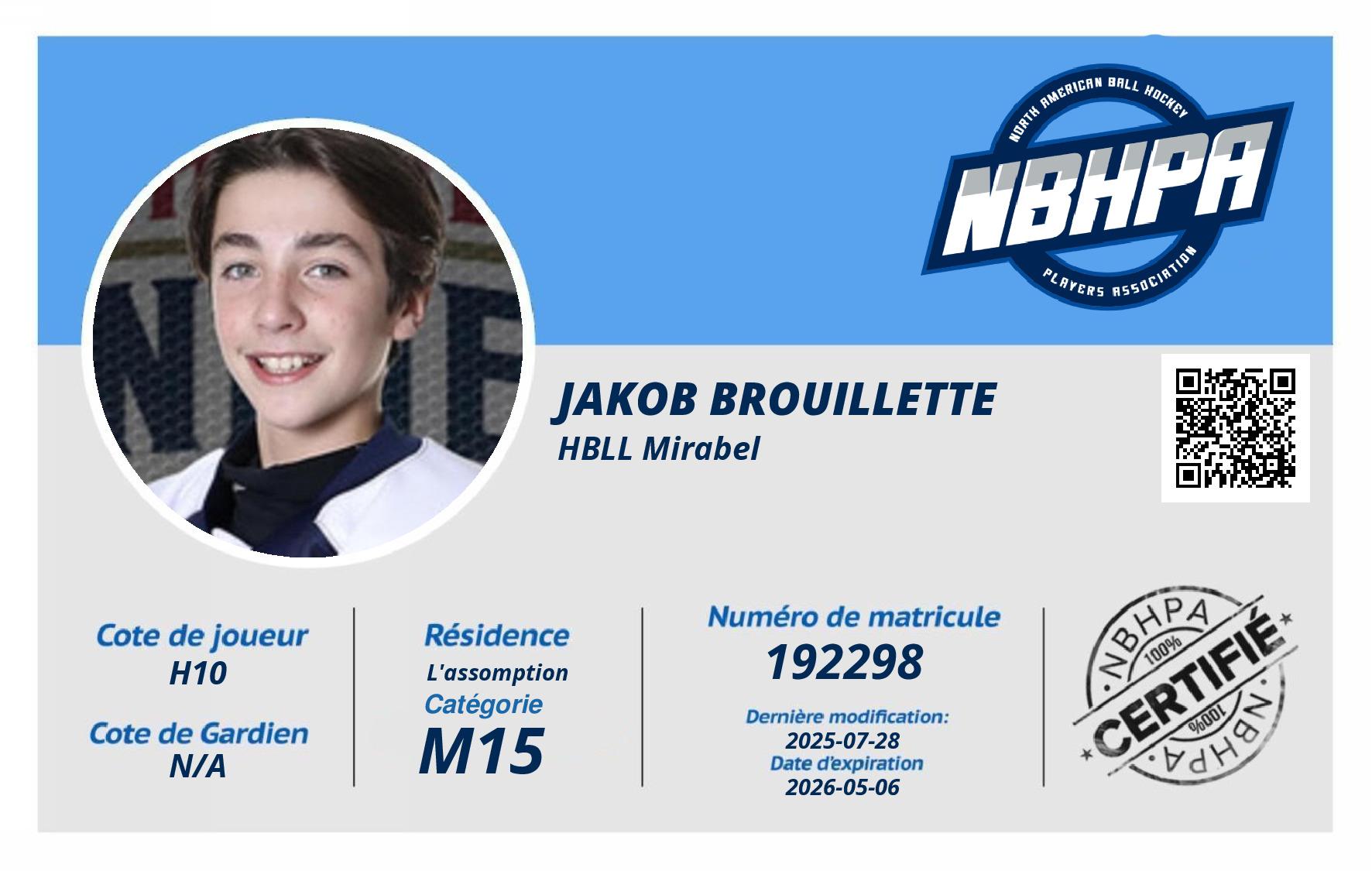Jakob Brouillette