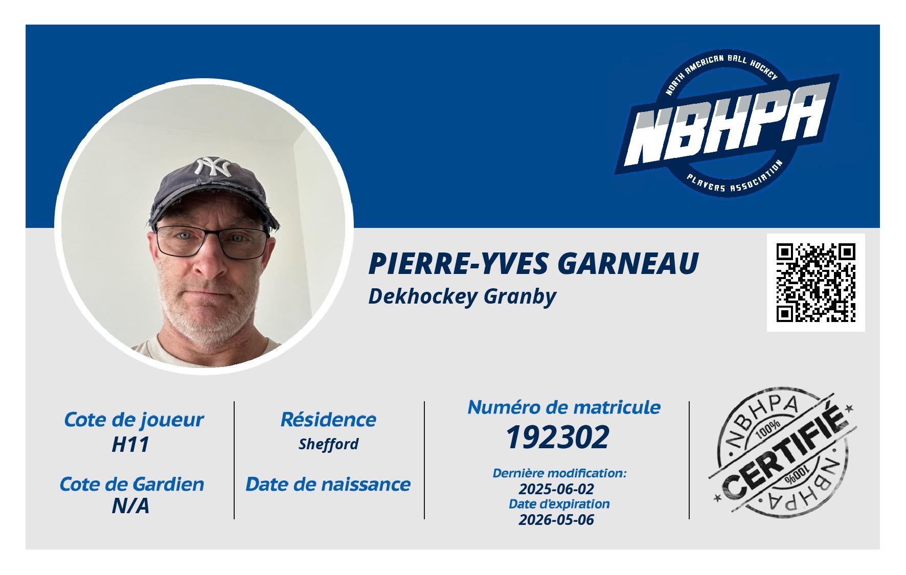 Pierre-Yves Garneau
