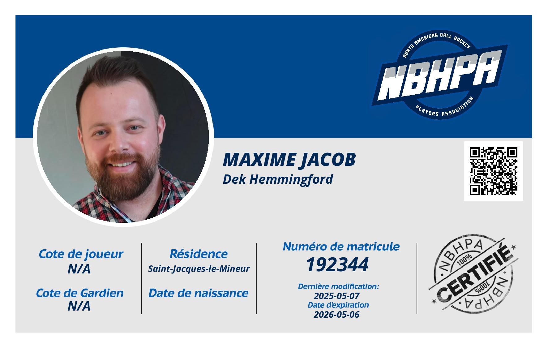 Maxime Jacob