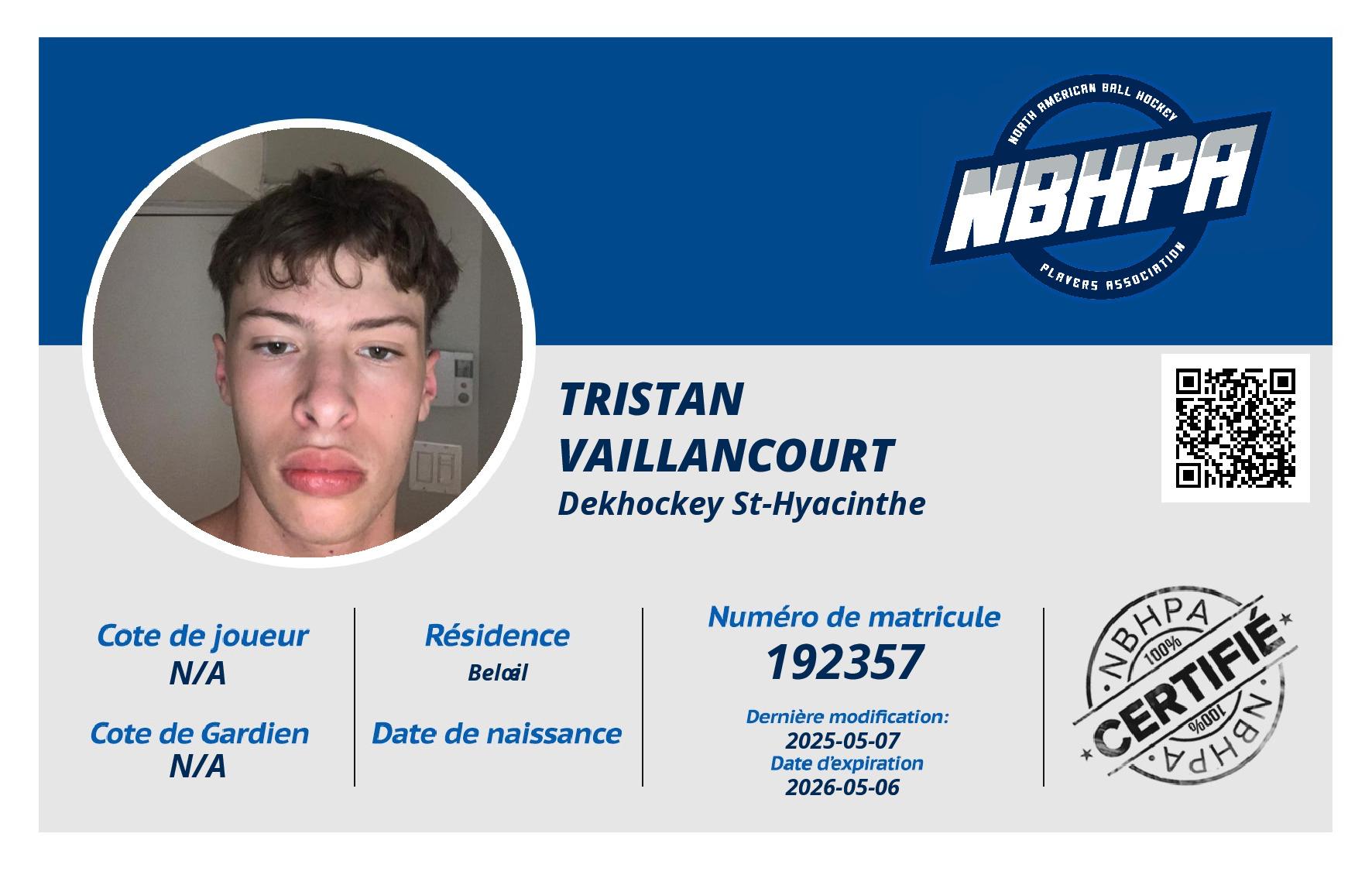 Tristan Vaillancourt