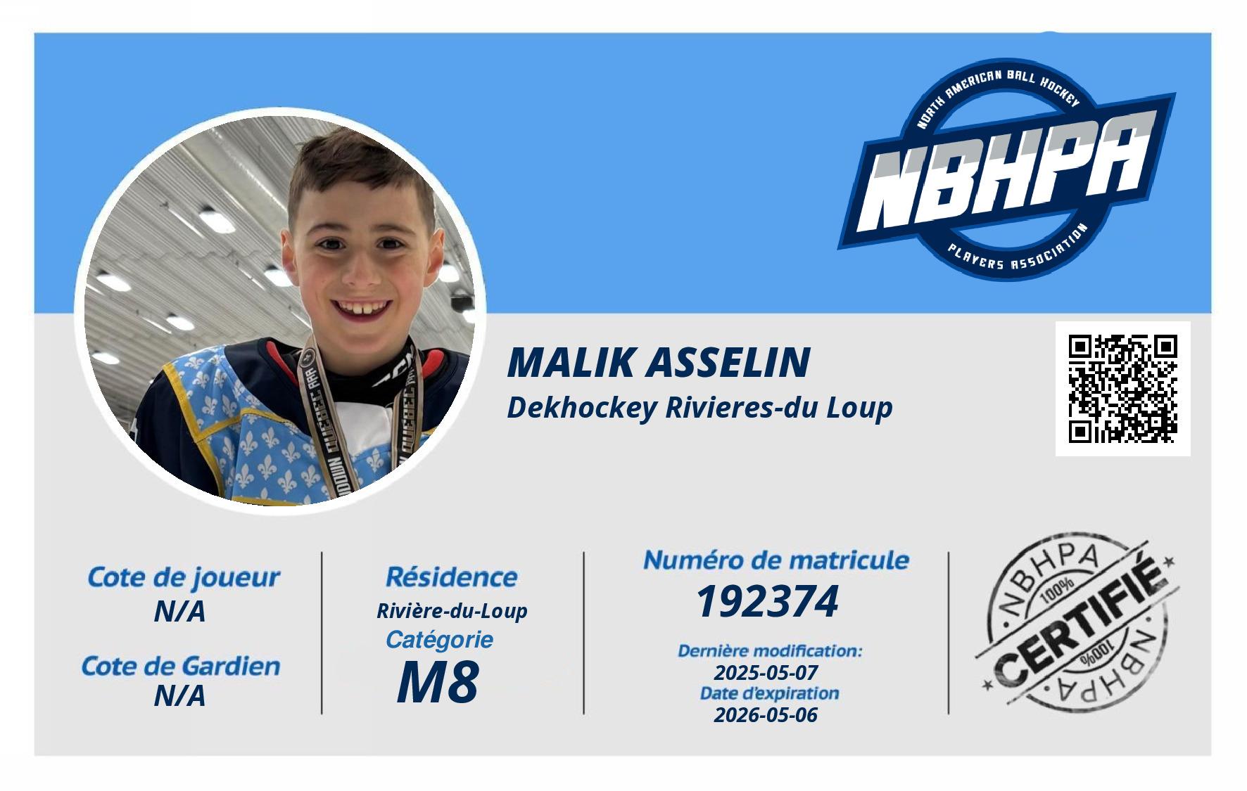 Malik Asselin
