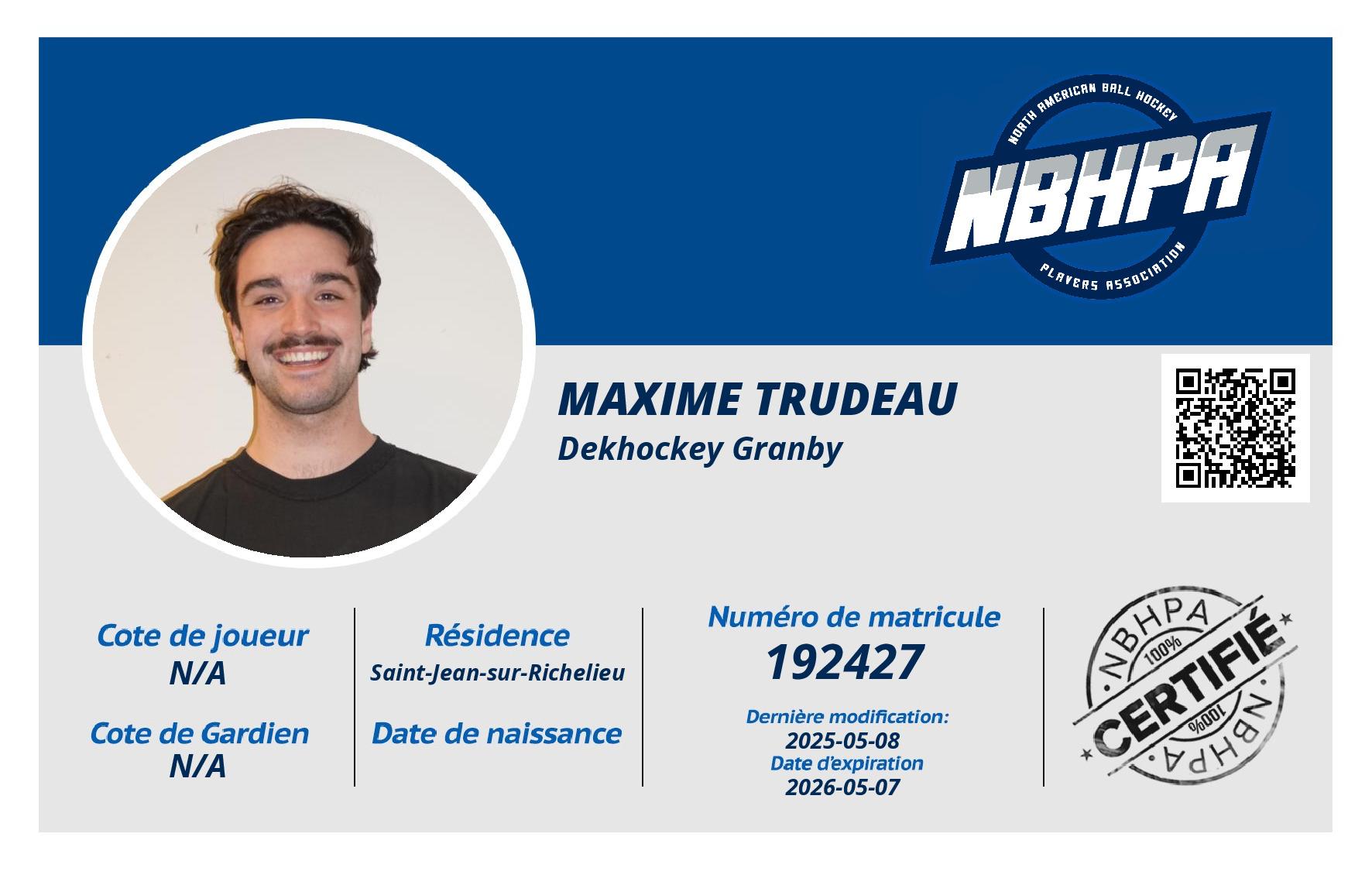 Maxime Trudeau