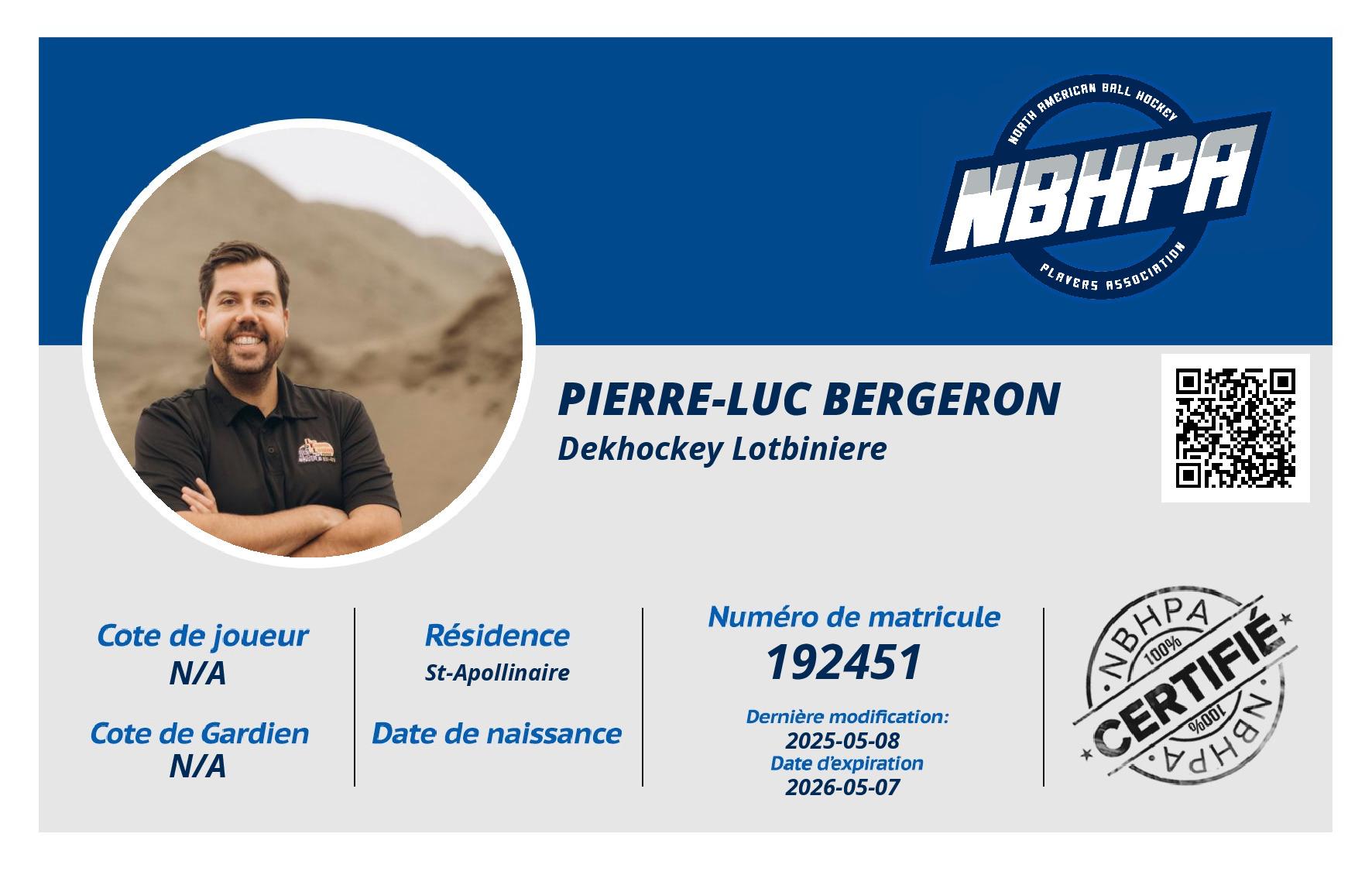 Pierre-Luc Bergeron