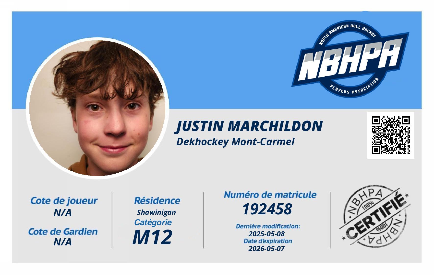 Justin Marchildon 
