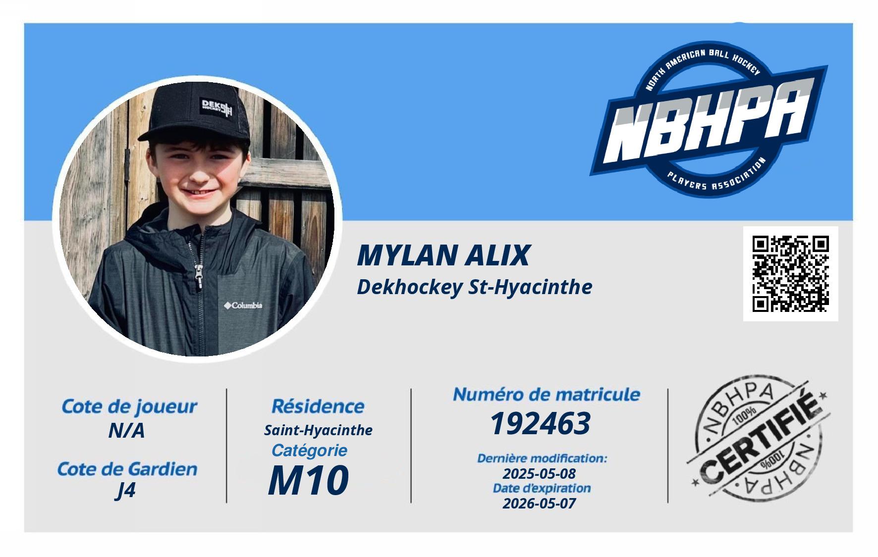Mylan Alix