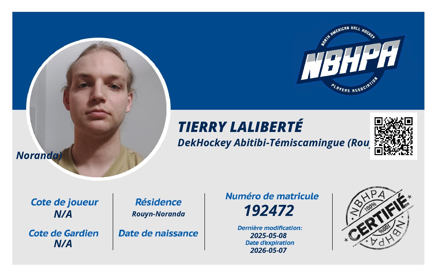 Tierry Laliberté