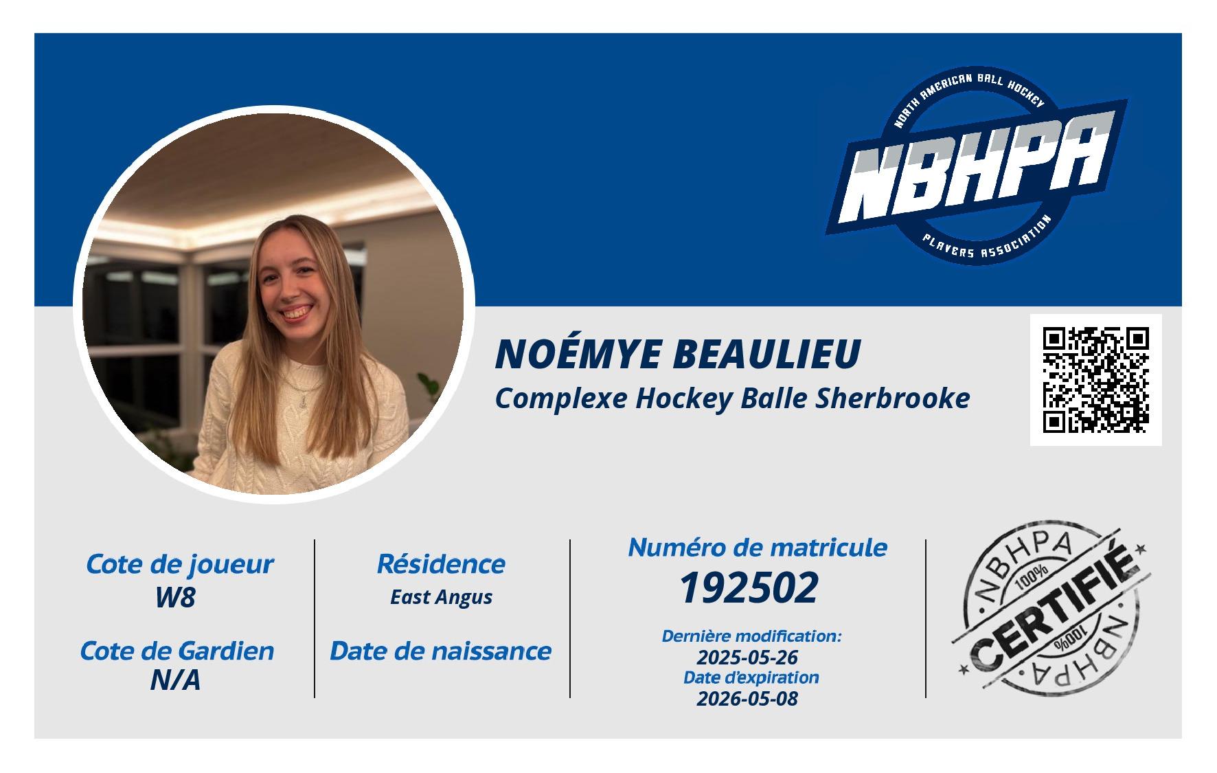 Noémye Beaulieu