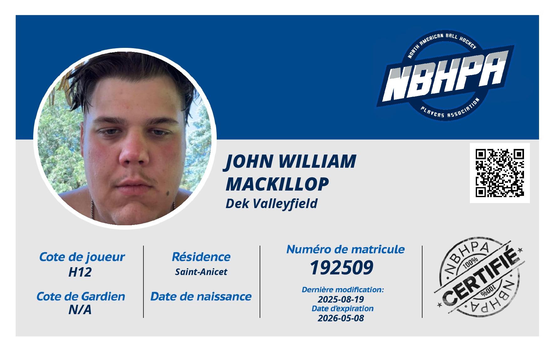 John William Mackillop