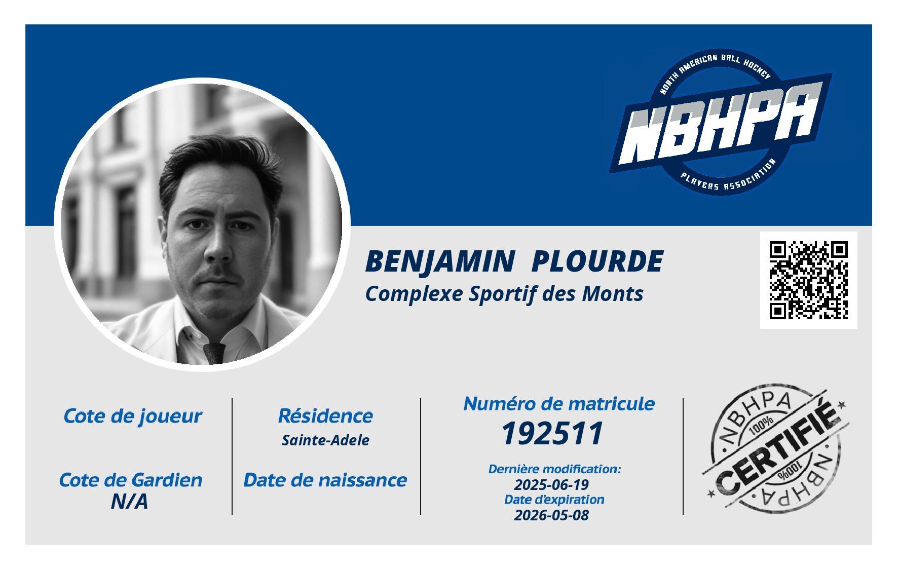 Benjamin  Plourde
