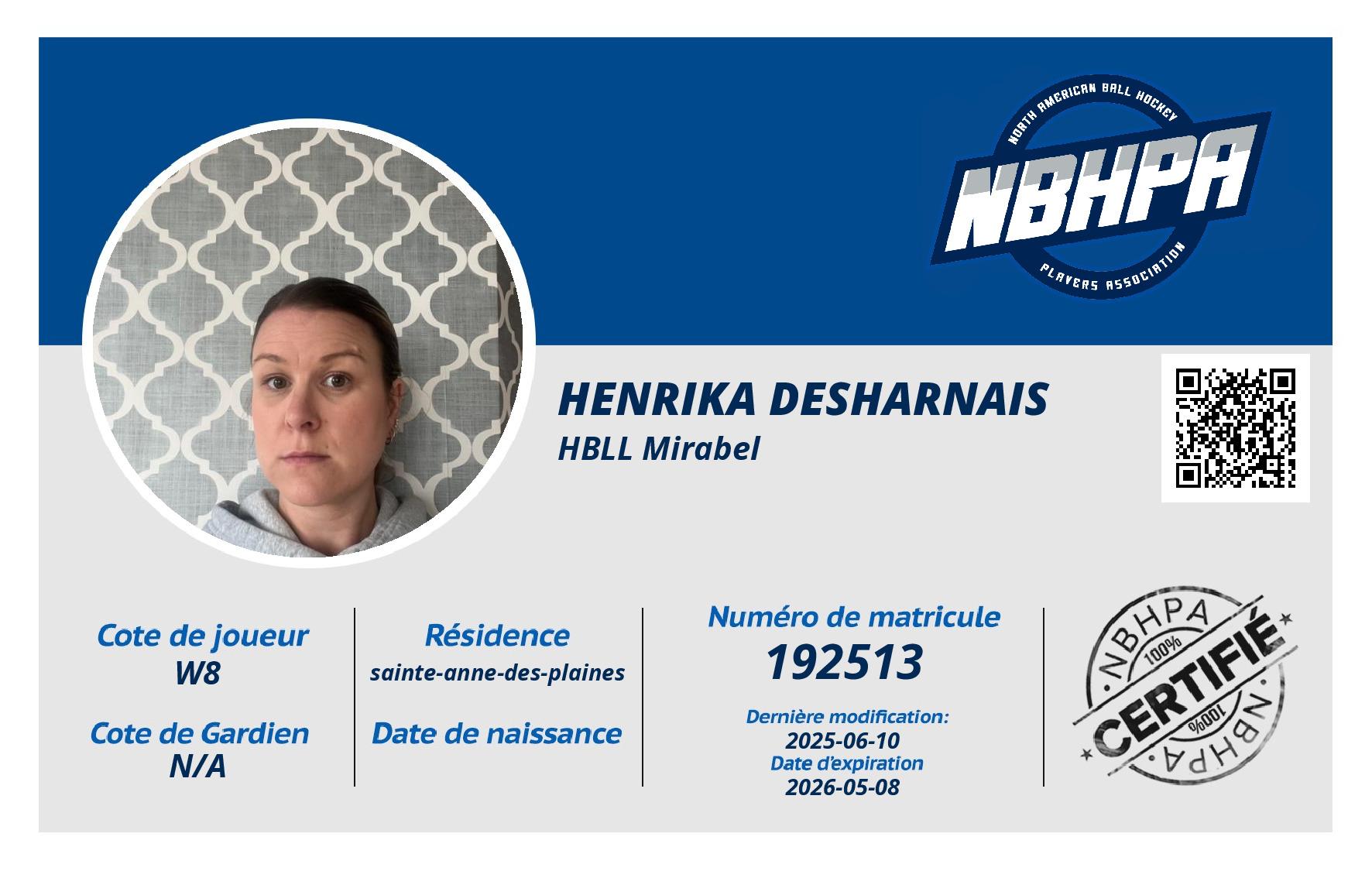 Henrika Desharnais
