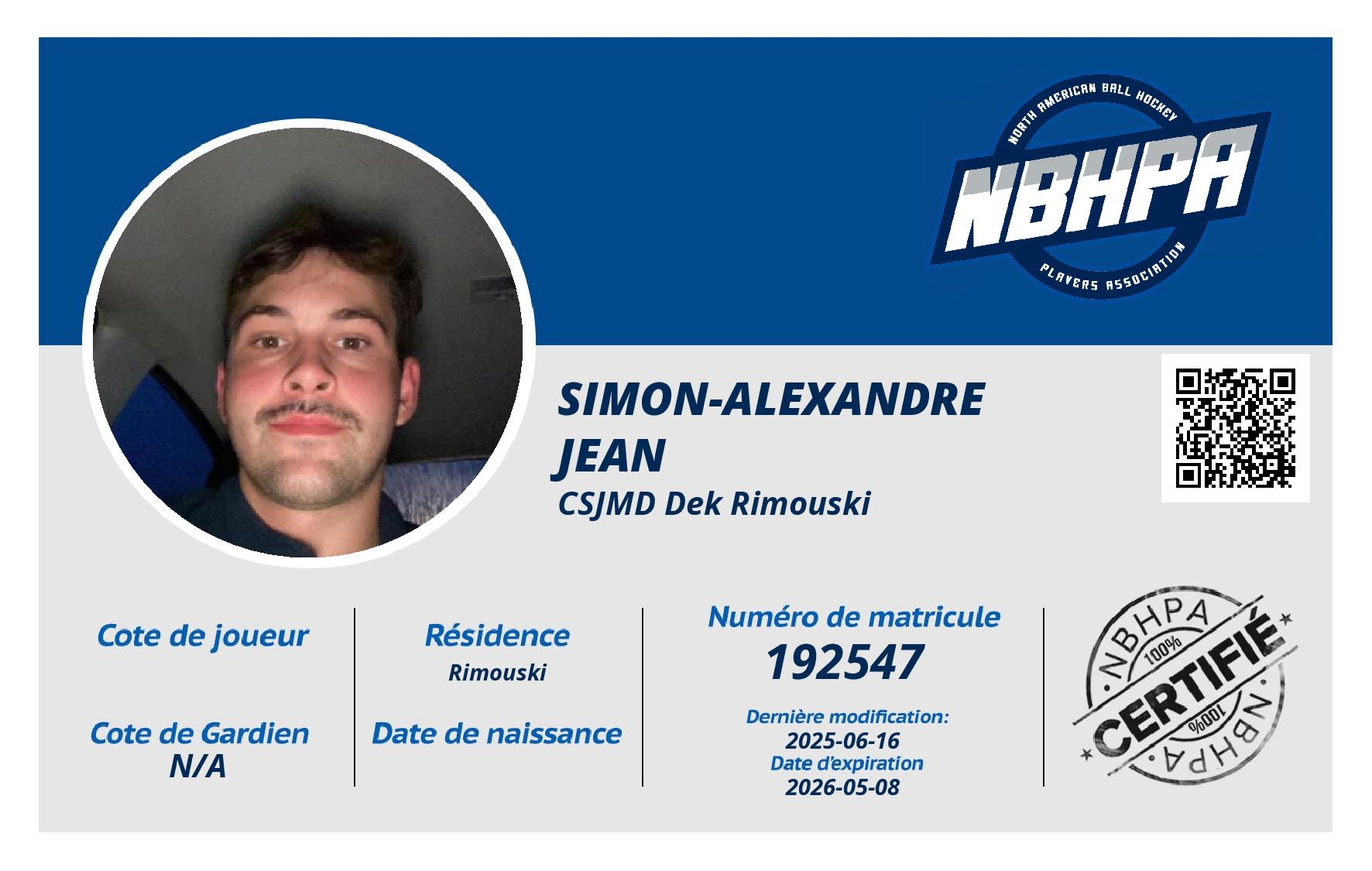Simon-alexandre Jean