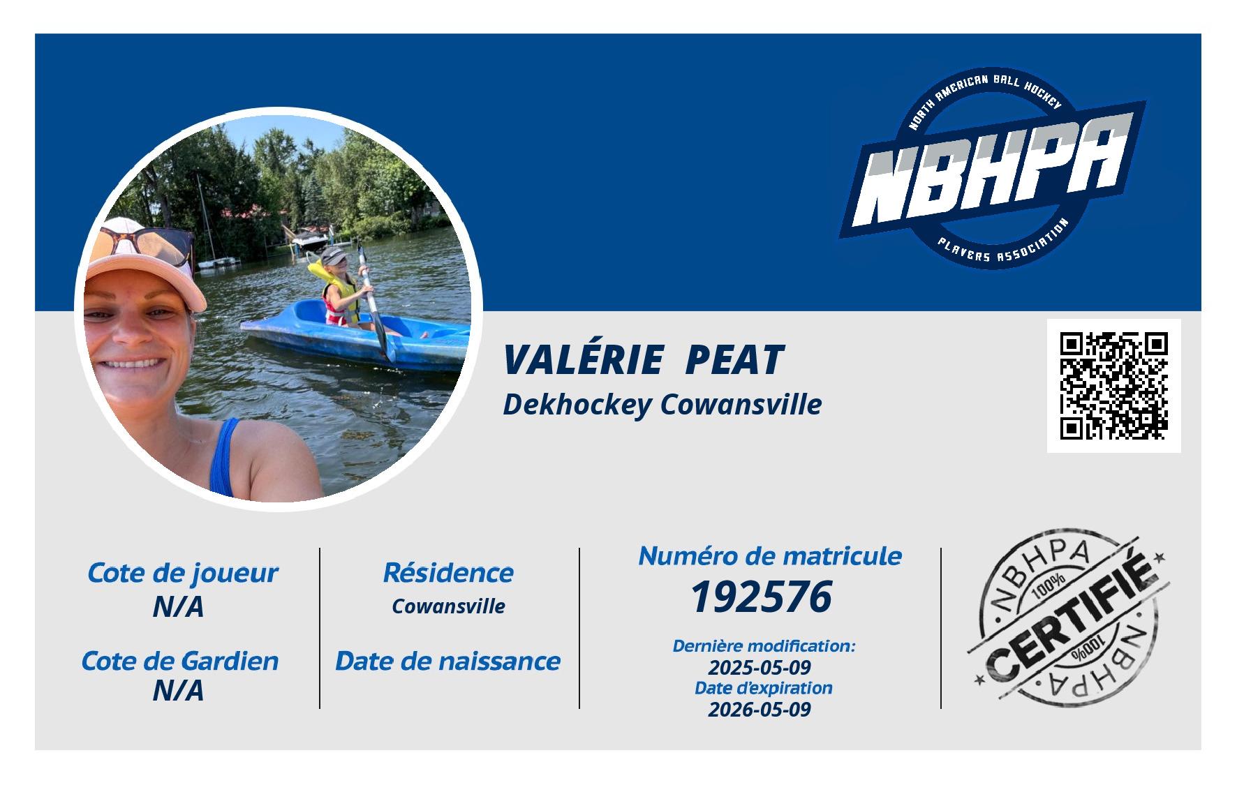 Valérie  Peat