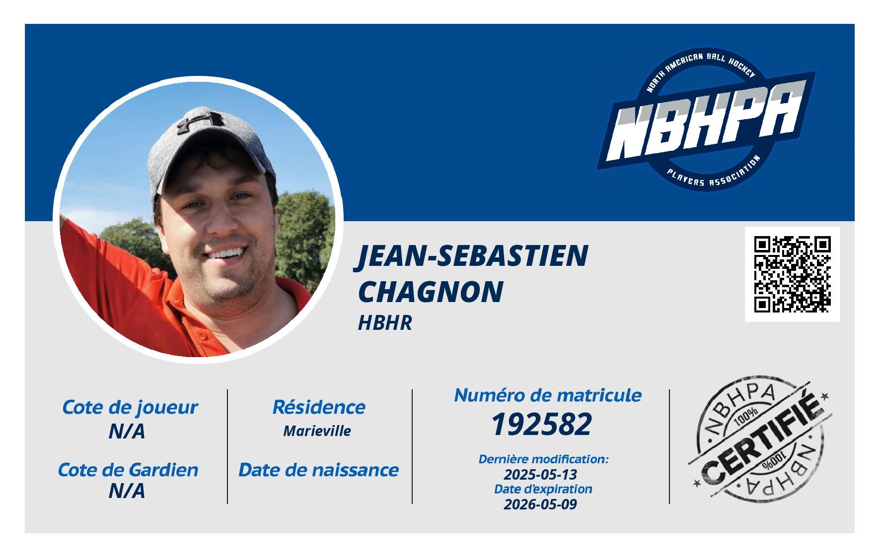 Jean-Sebastien  Chagnon 