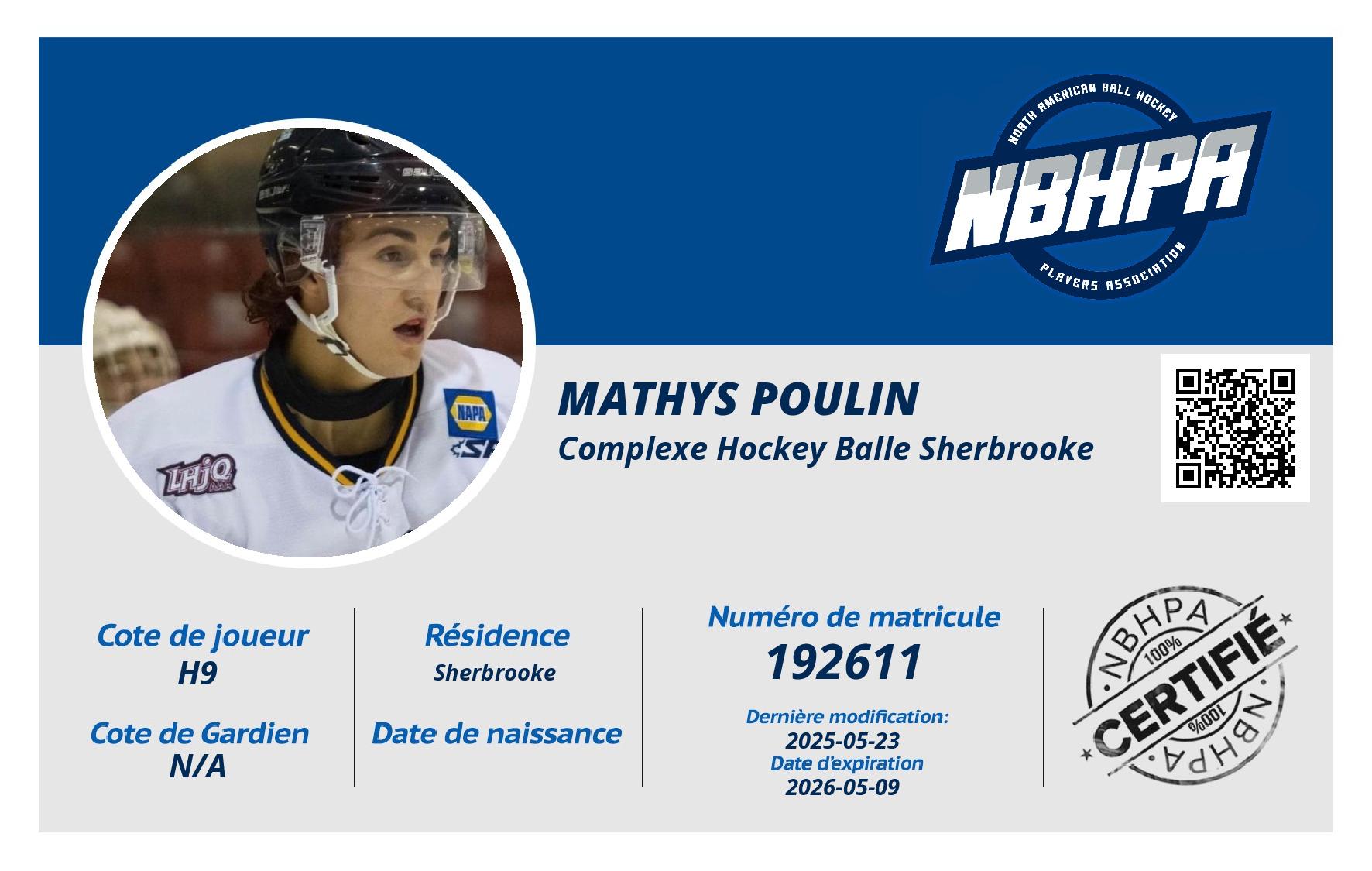 Mathys Poulin