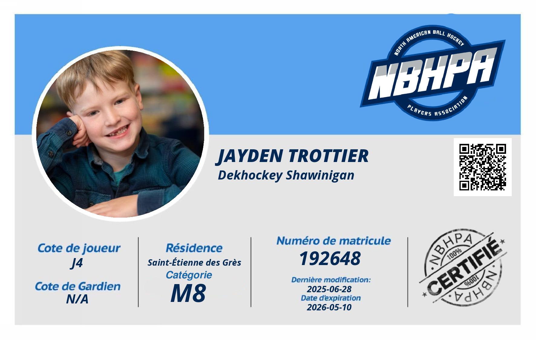 Jayden Trottier