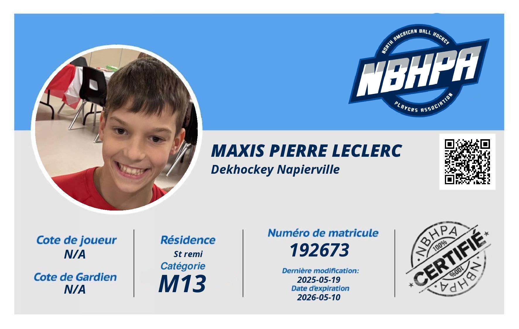 Maxis Pierre Leclerc