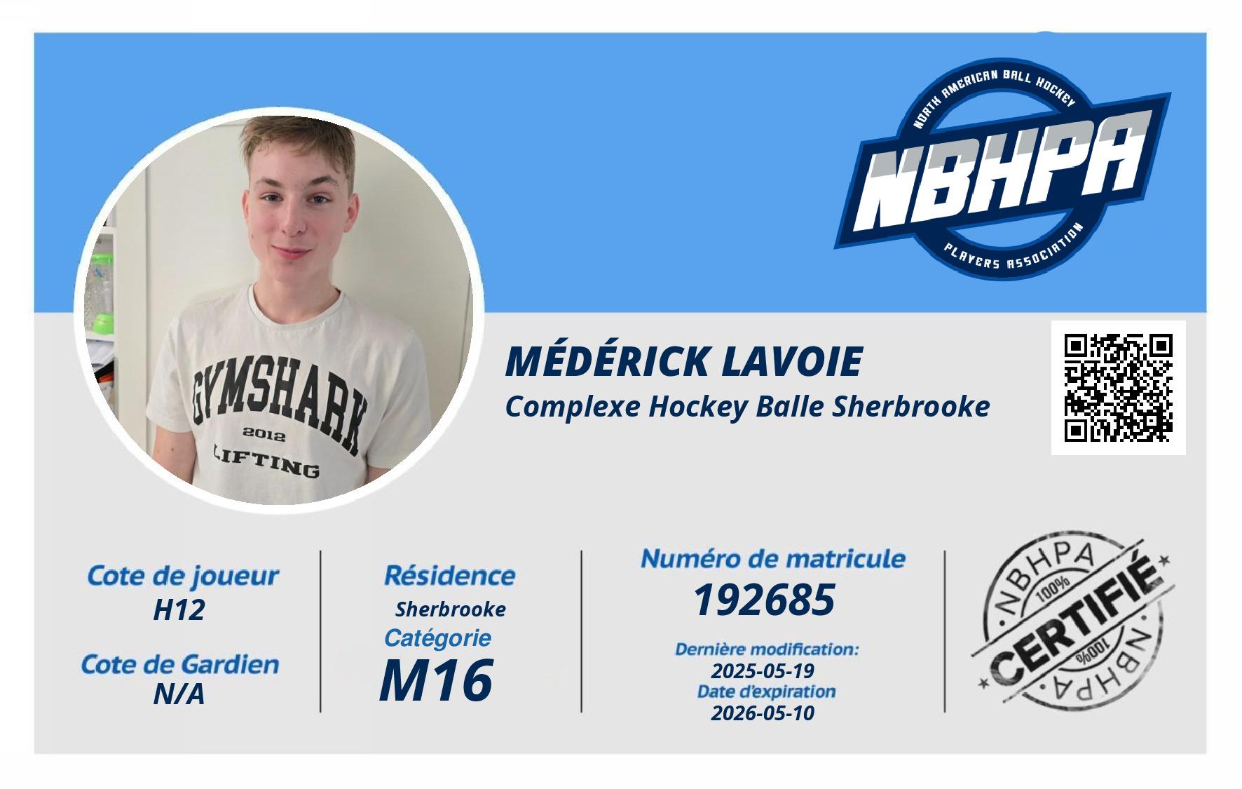 Médérick Lavoie