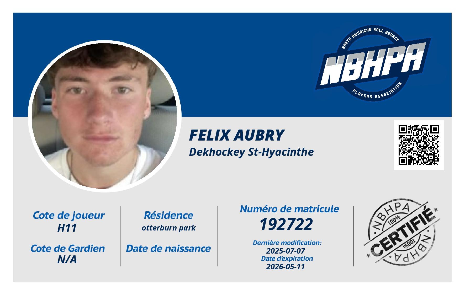 Felix Aubry