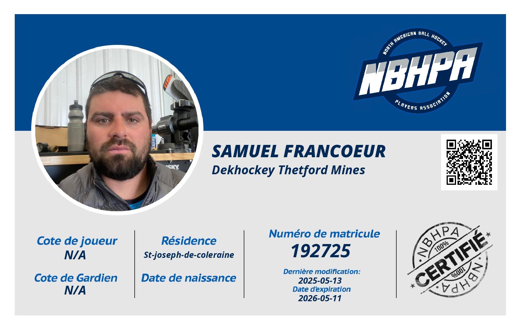 Samuel Francoeur