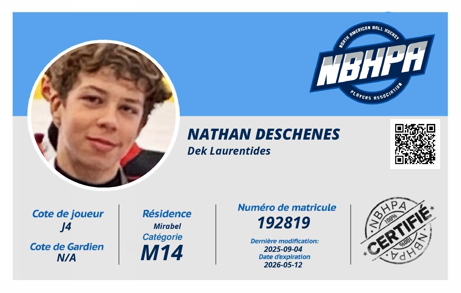 Nathan Deschenes
