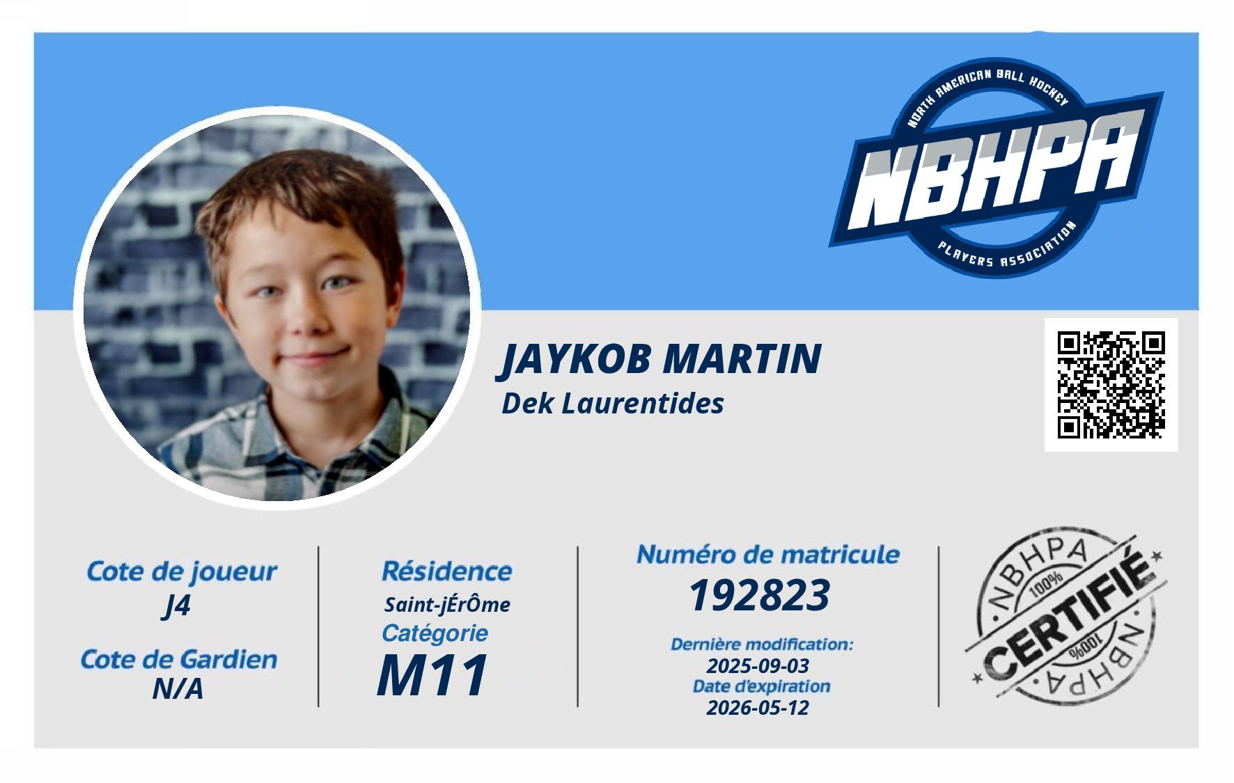Jaykob Martin