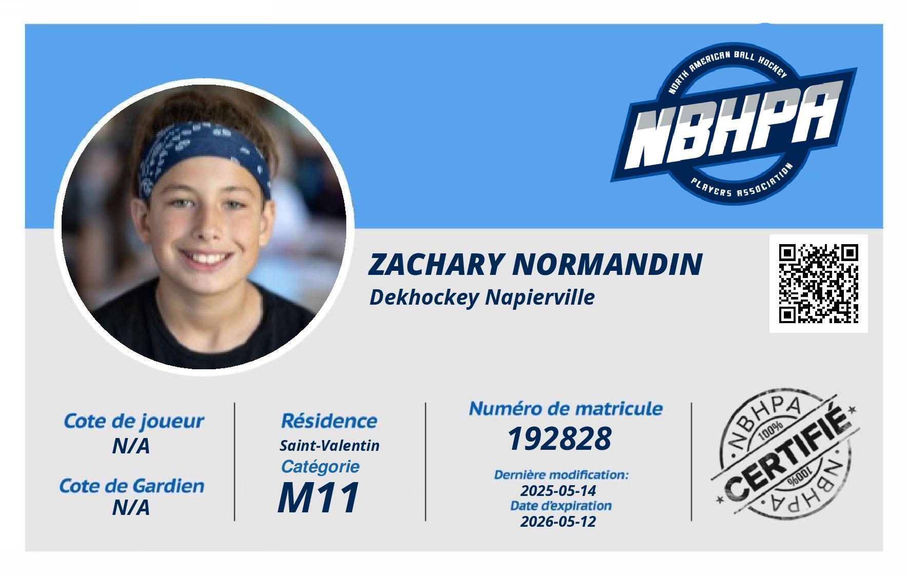 Zachary Normandin