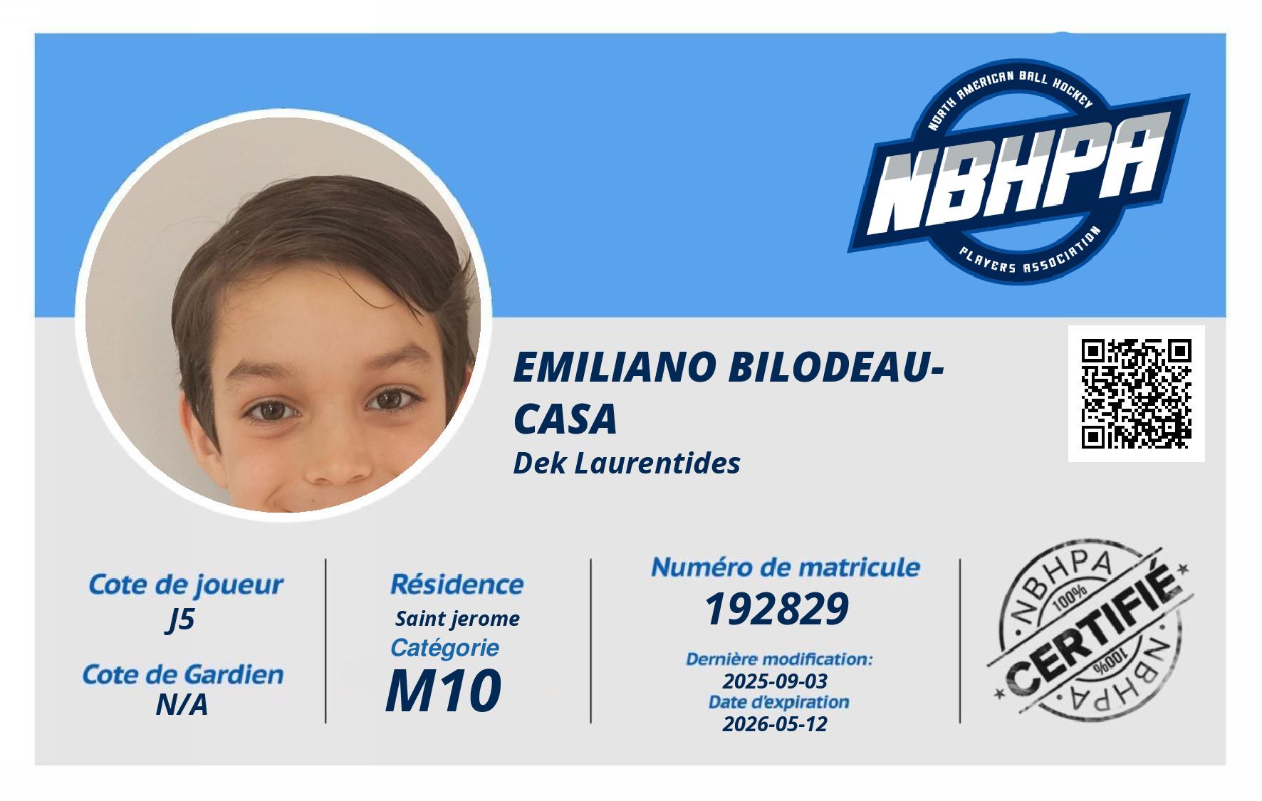 Emiliano Bilodeau-Casa