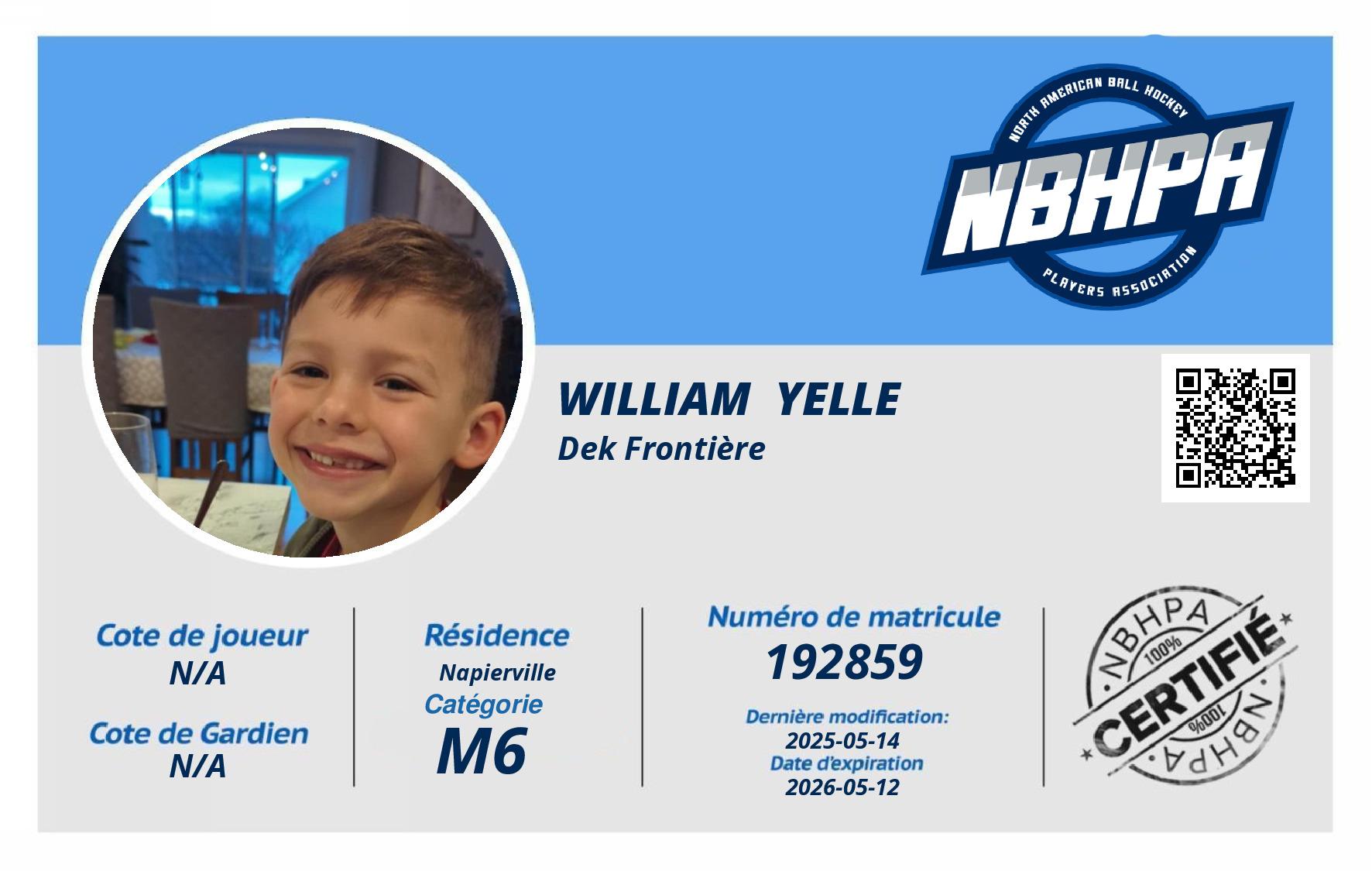 William  Yelle